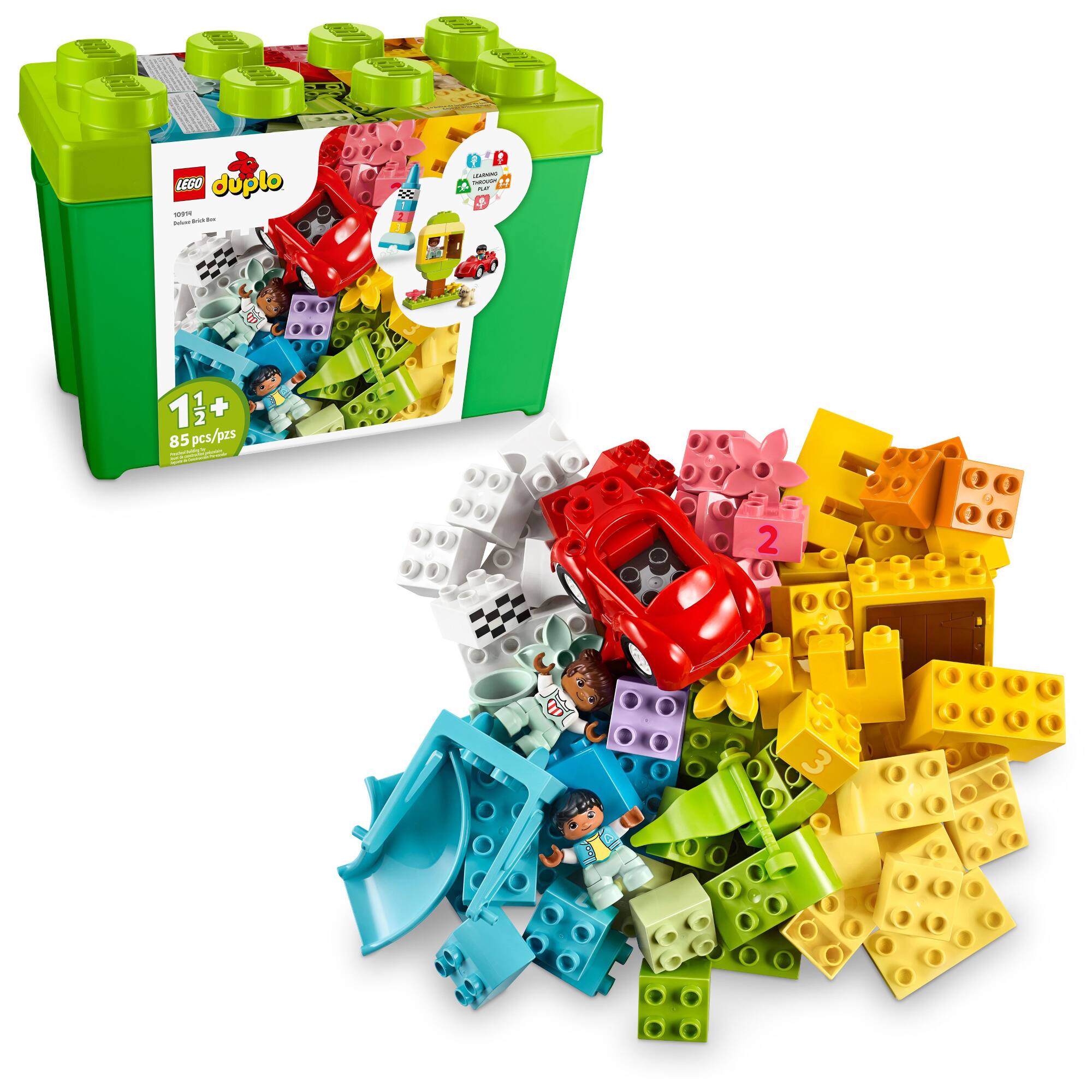 LEGO® DUPLO® Classic Deluxe Brick Box 10914 Building Toy (85 Pieces)