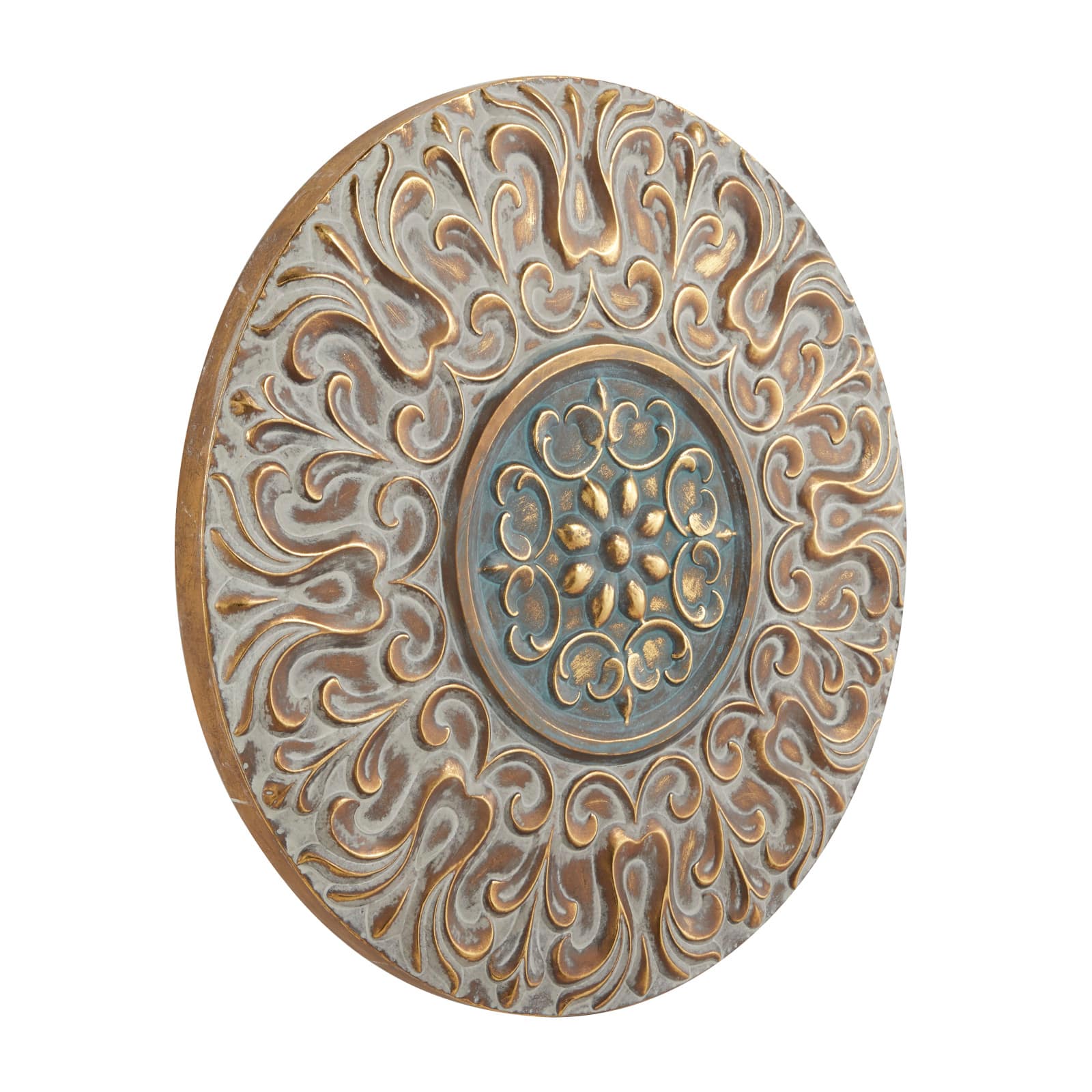 32&#x22; Gold Eclectic Ornamental Wall D&#xE9;cor