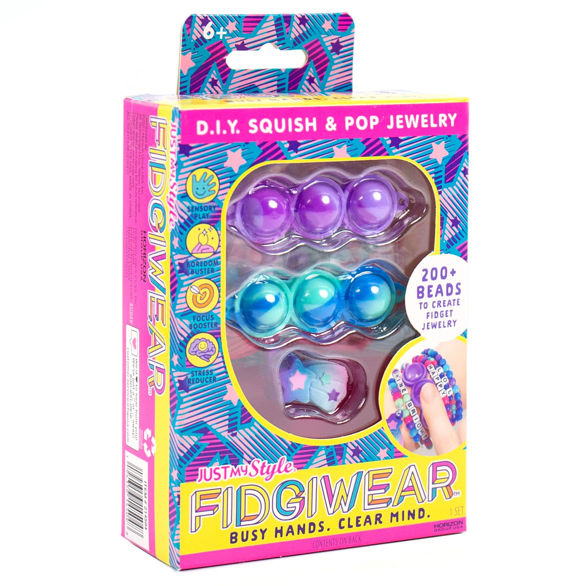 Fidgiwear™ Cosmic Spin & Pop Jewelry Kit