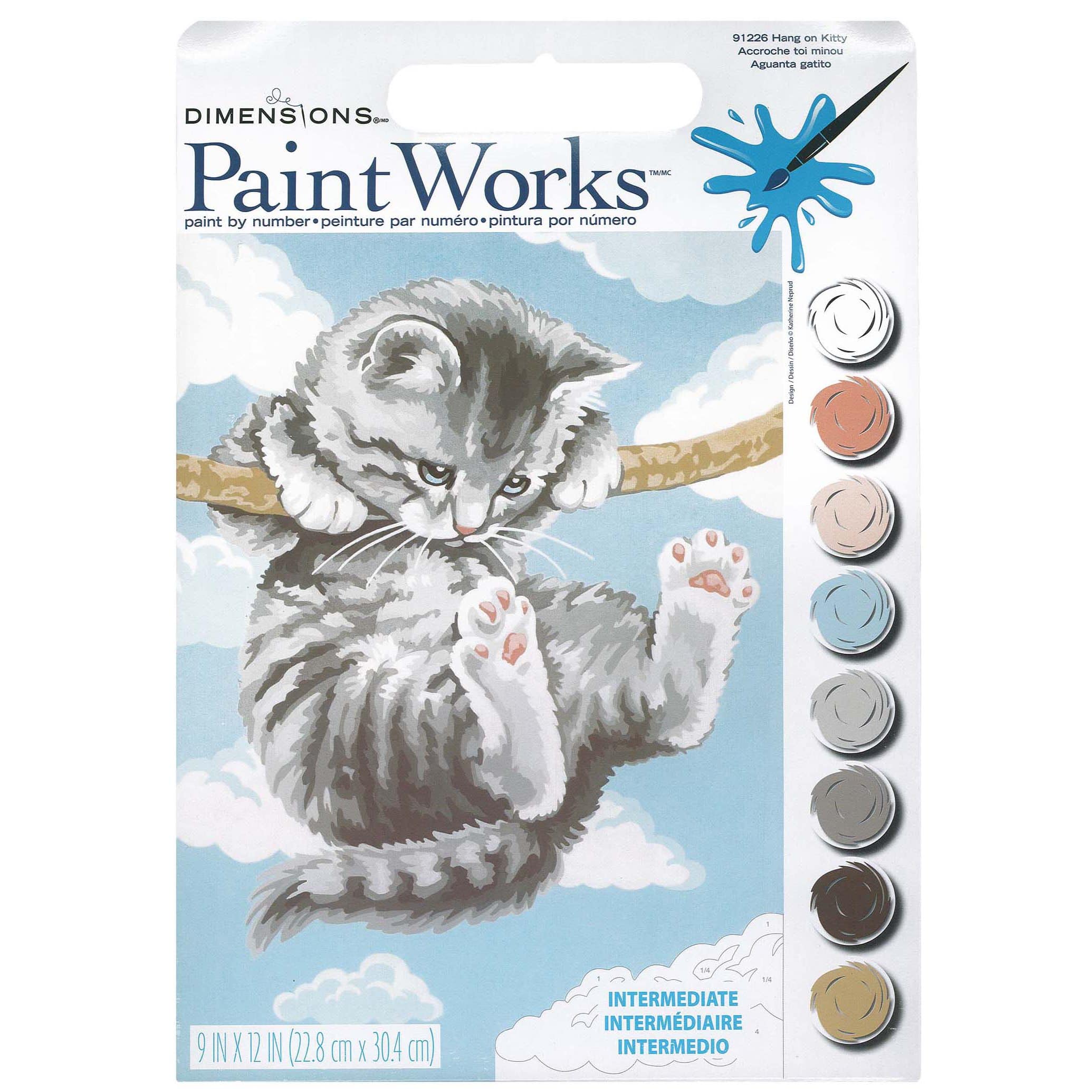 Dimensions Paint Works Paint by Number Kit 