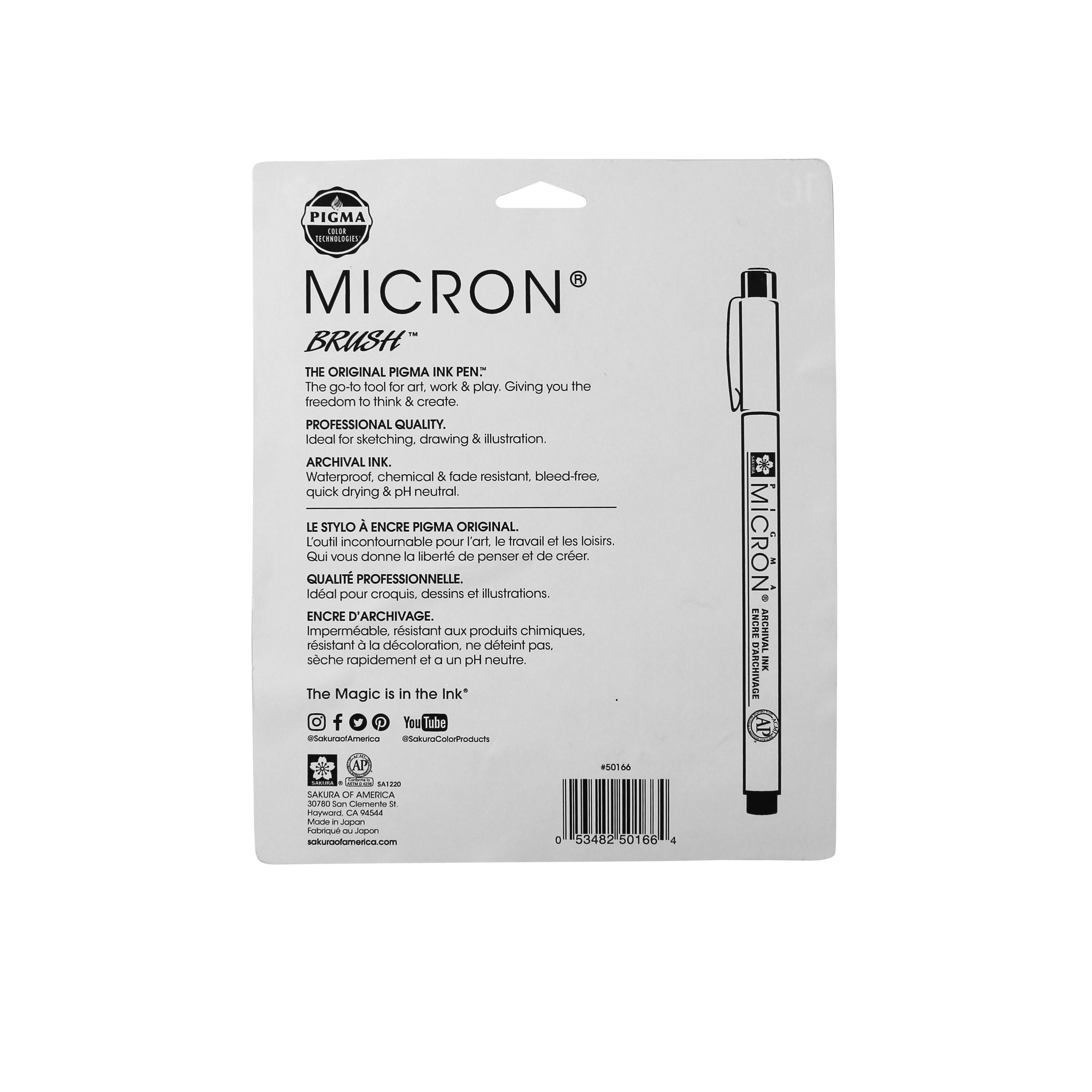 Pigma® Micron® Gray & Black Pen Set