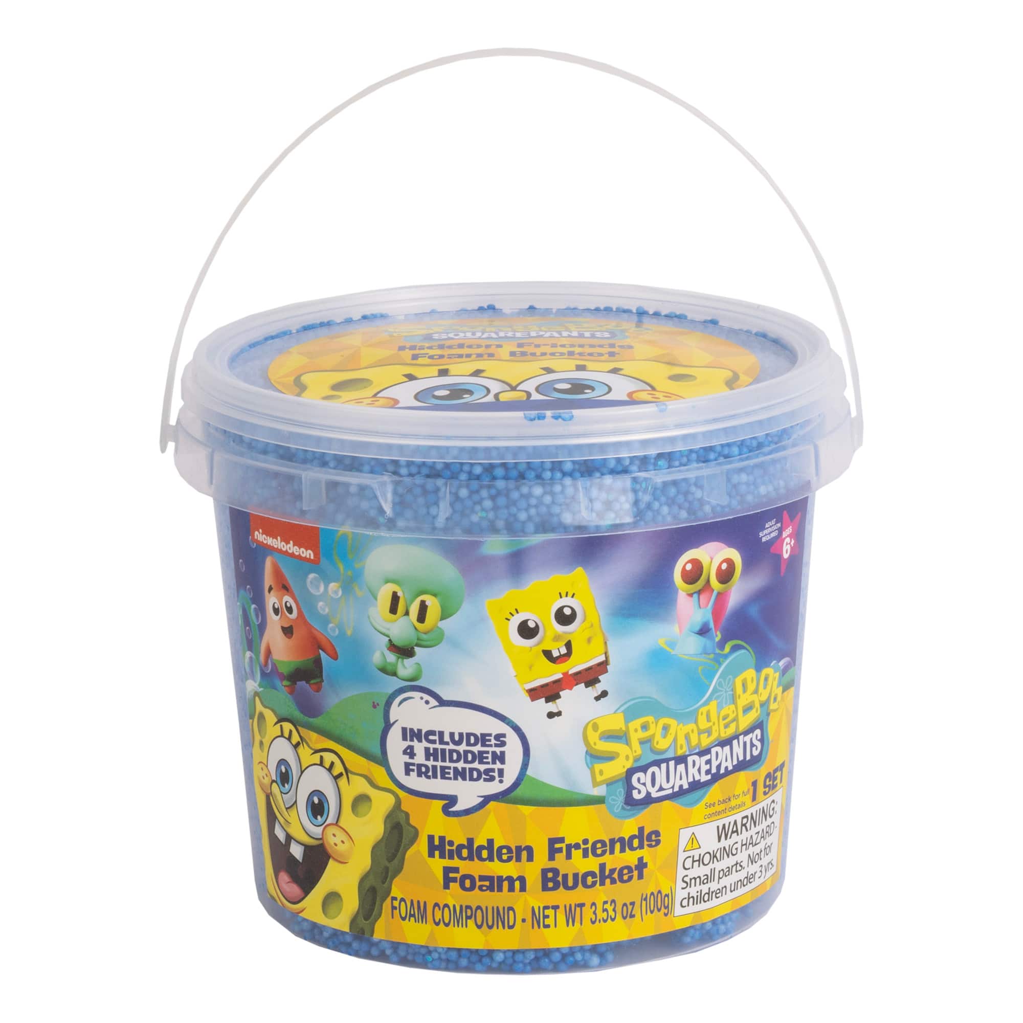 SpongeBob SquarePants&#x2122; Hidden Friends Foam Bucket