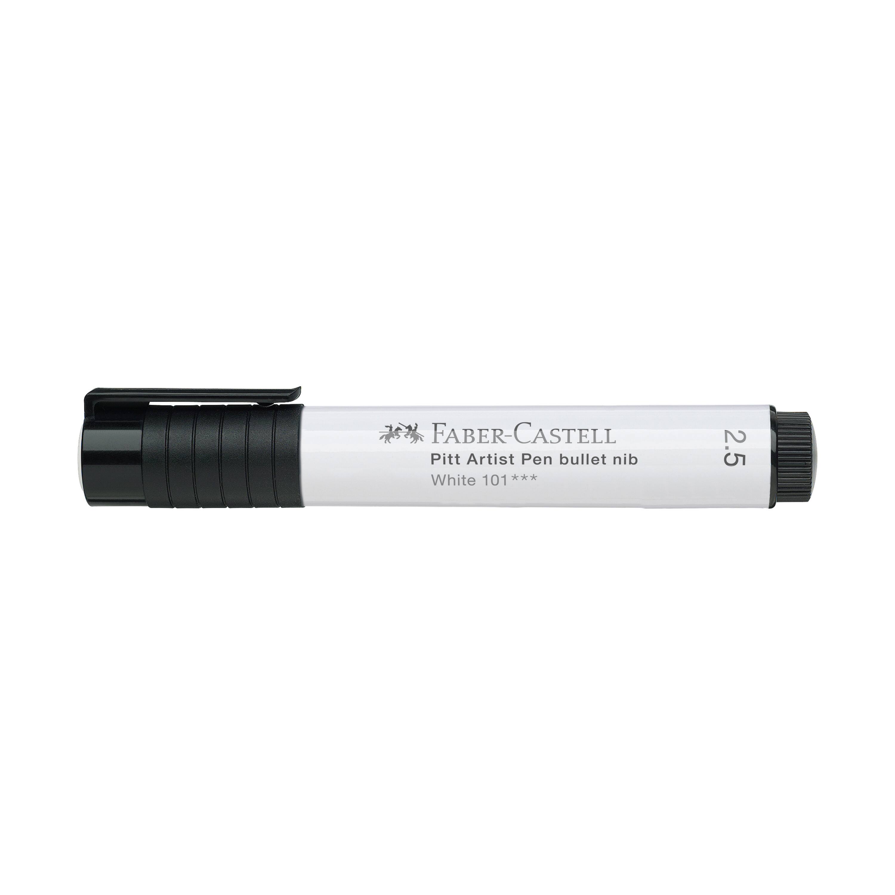 Faber-Castell&#xAE; PITT Artist 2.5mm White Big Brush Pen