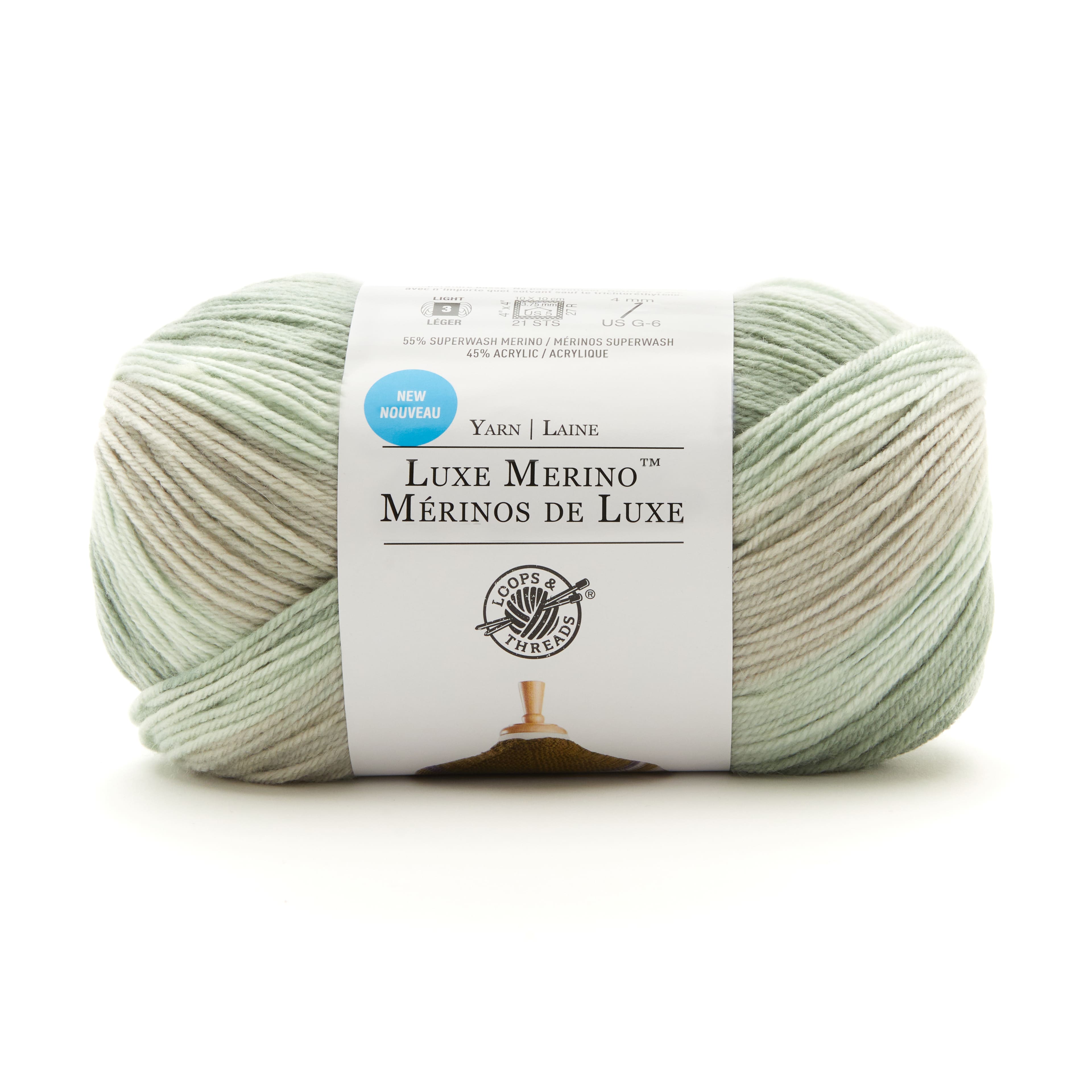 Luxe Merino™ Yarn by Loops & Threads®