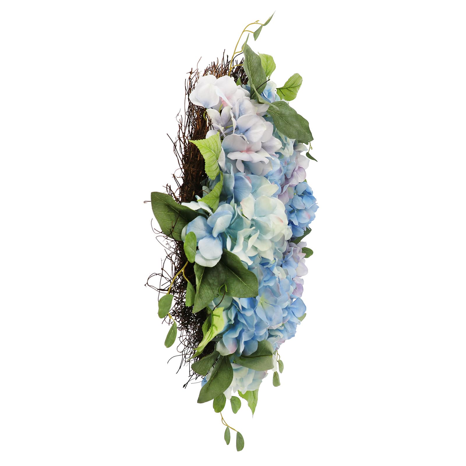 24&#x22; Blue &#x26; Purple Hydrangea Wreath by Ashland&#xAE;