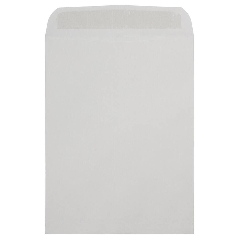 JAM Paper 9" x 12" Gray Kraft Open End Catalog Envelopes