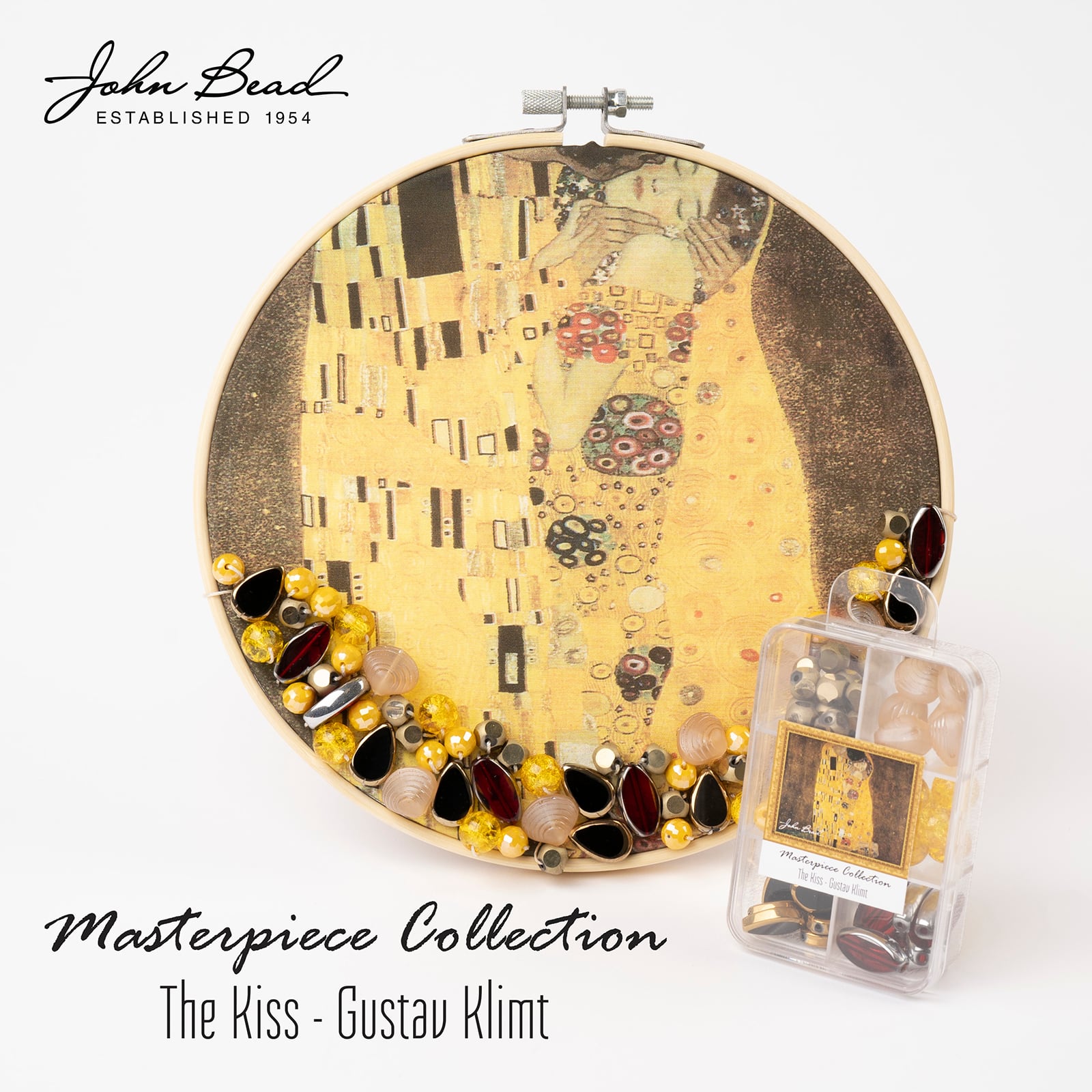 John Bead Masterpiece Collection Glass Bead Box Mix