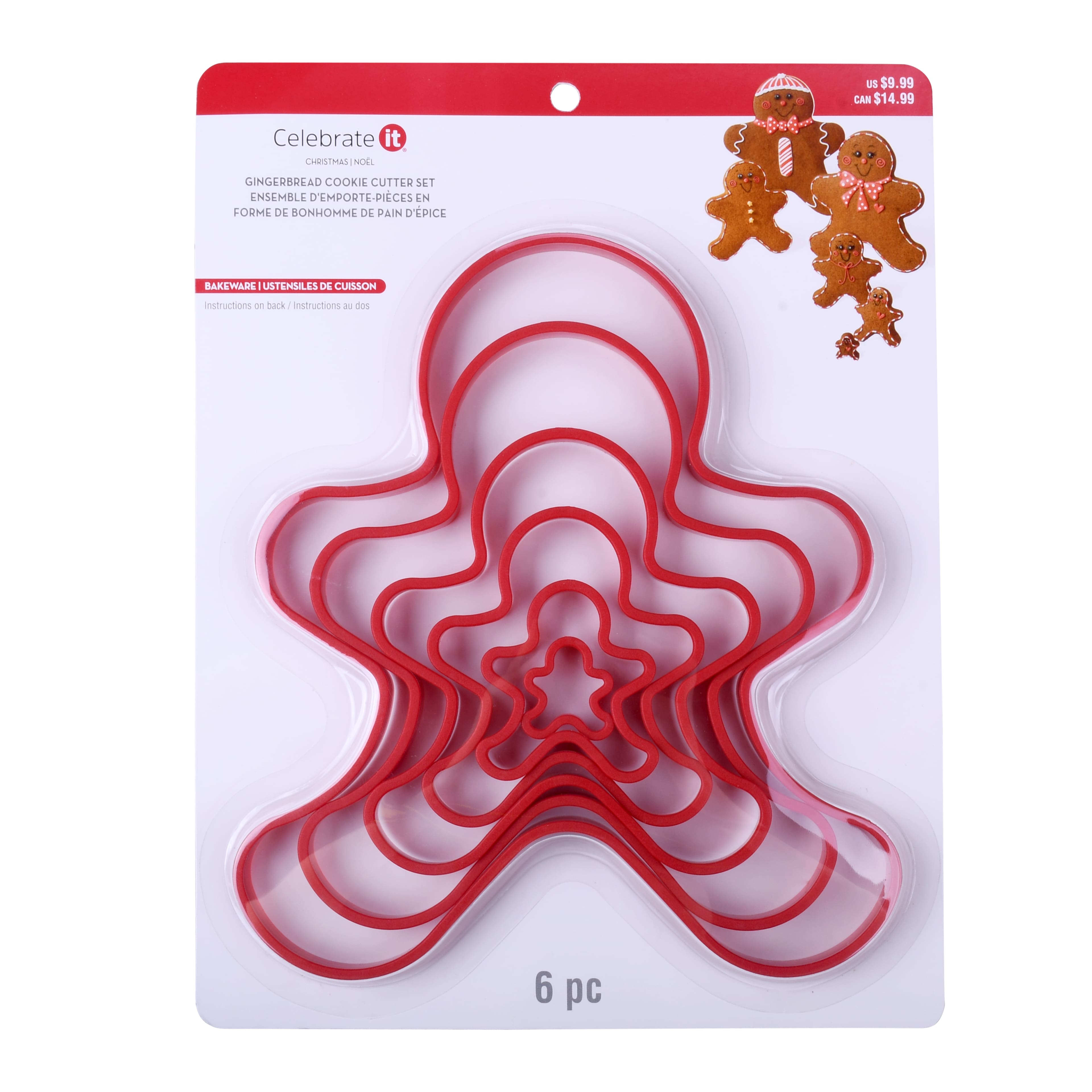 Gingerbread Family Cookie Cutter Set by Celebrate It&#xAE;