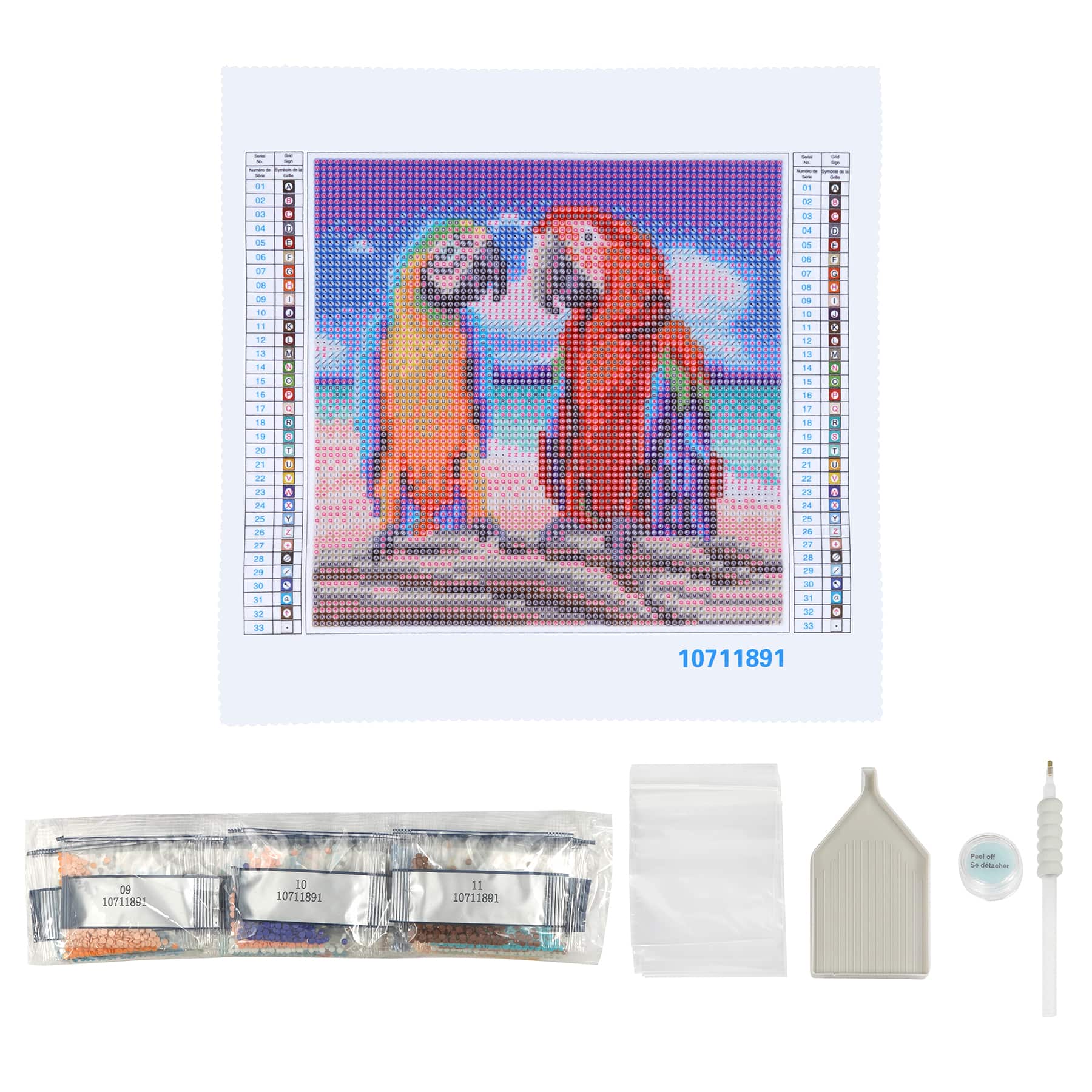 Parrots Painting Diamond Art Kit by Make Market&#xAE;