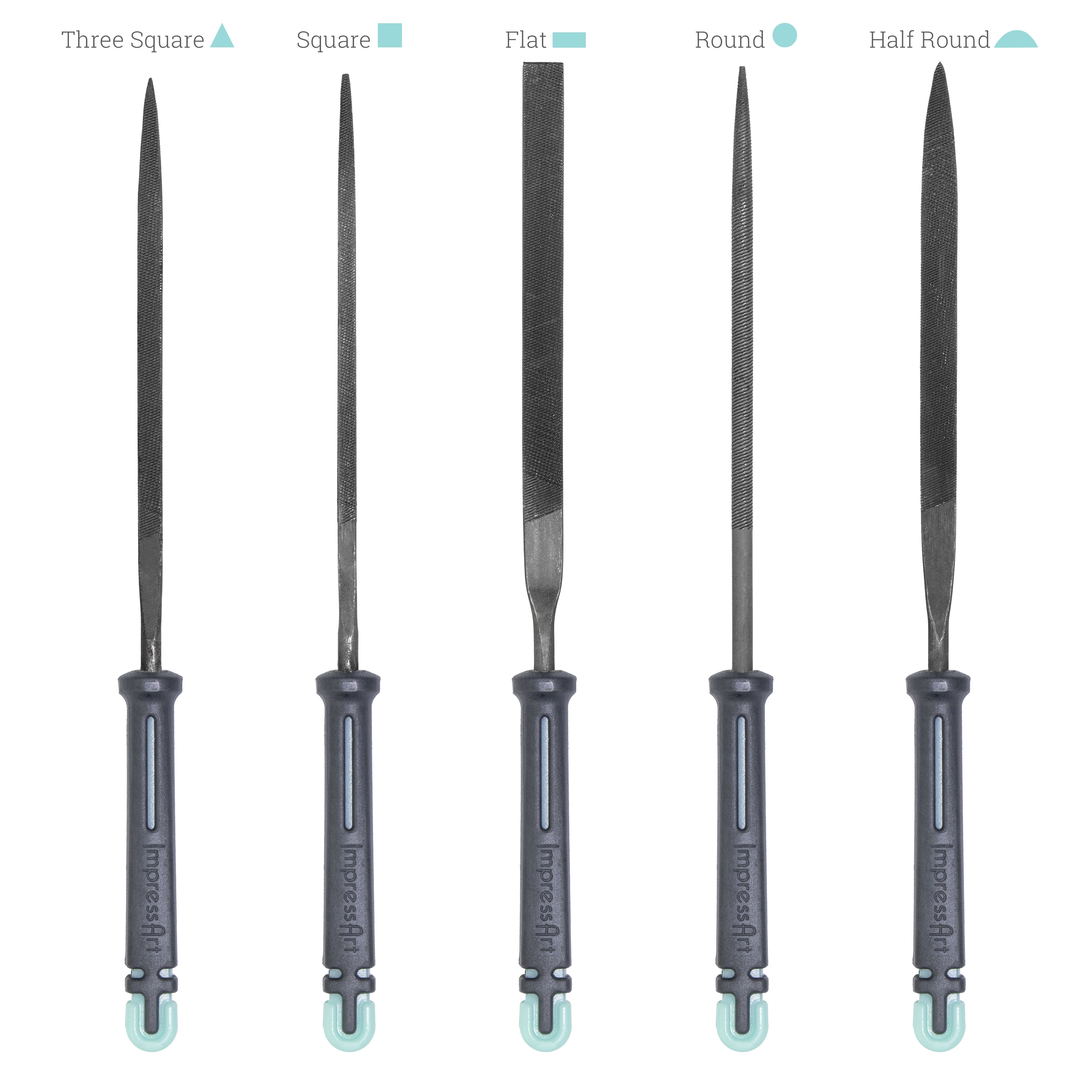 ImpressArt® Needle File Set with File Block