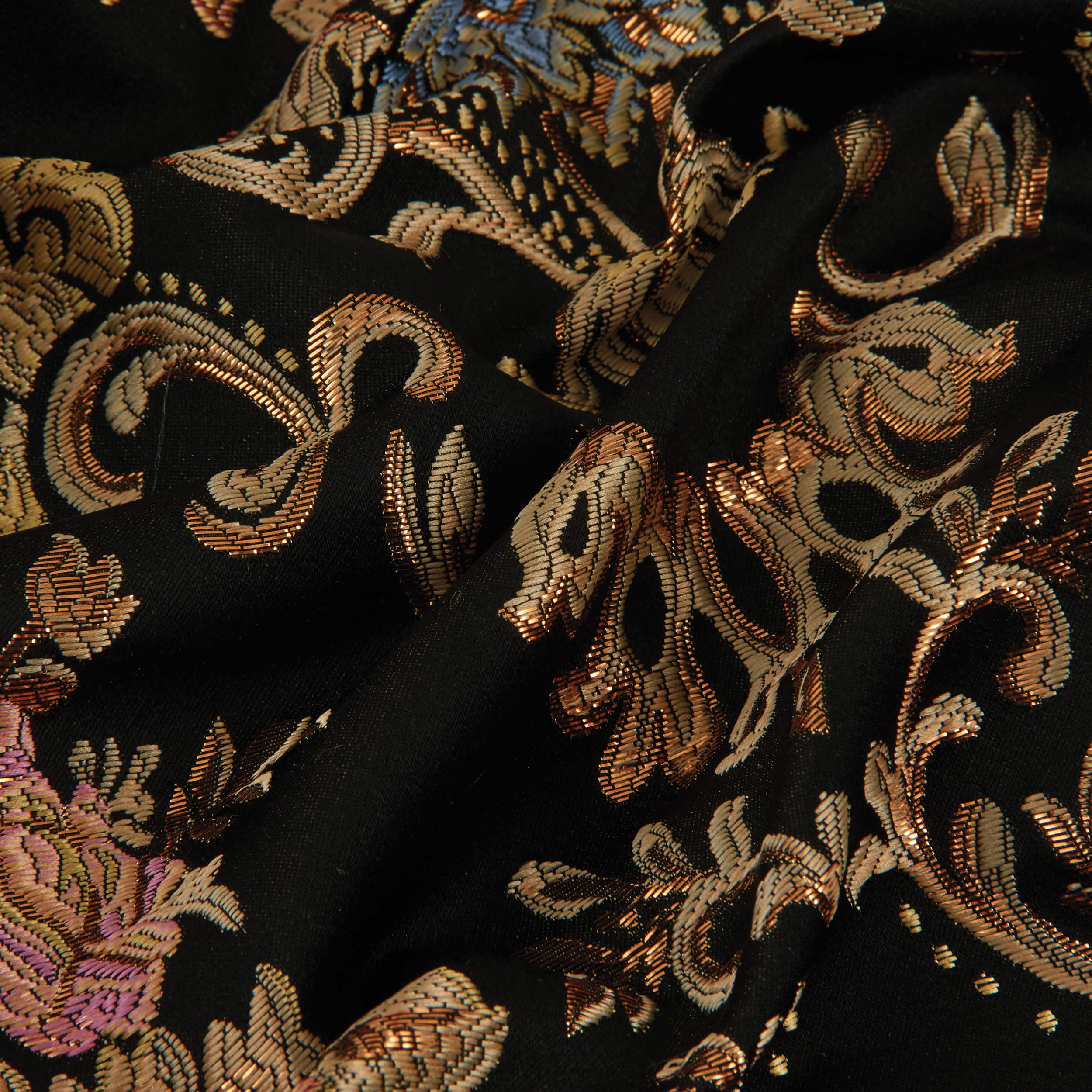 Cosplay by Yaya Han Metallic Floral Damask Brocade Fabric