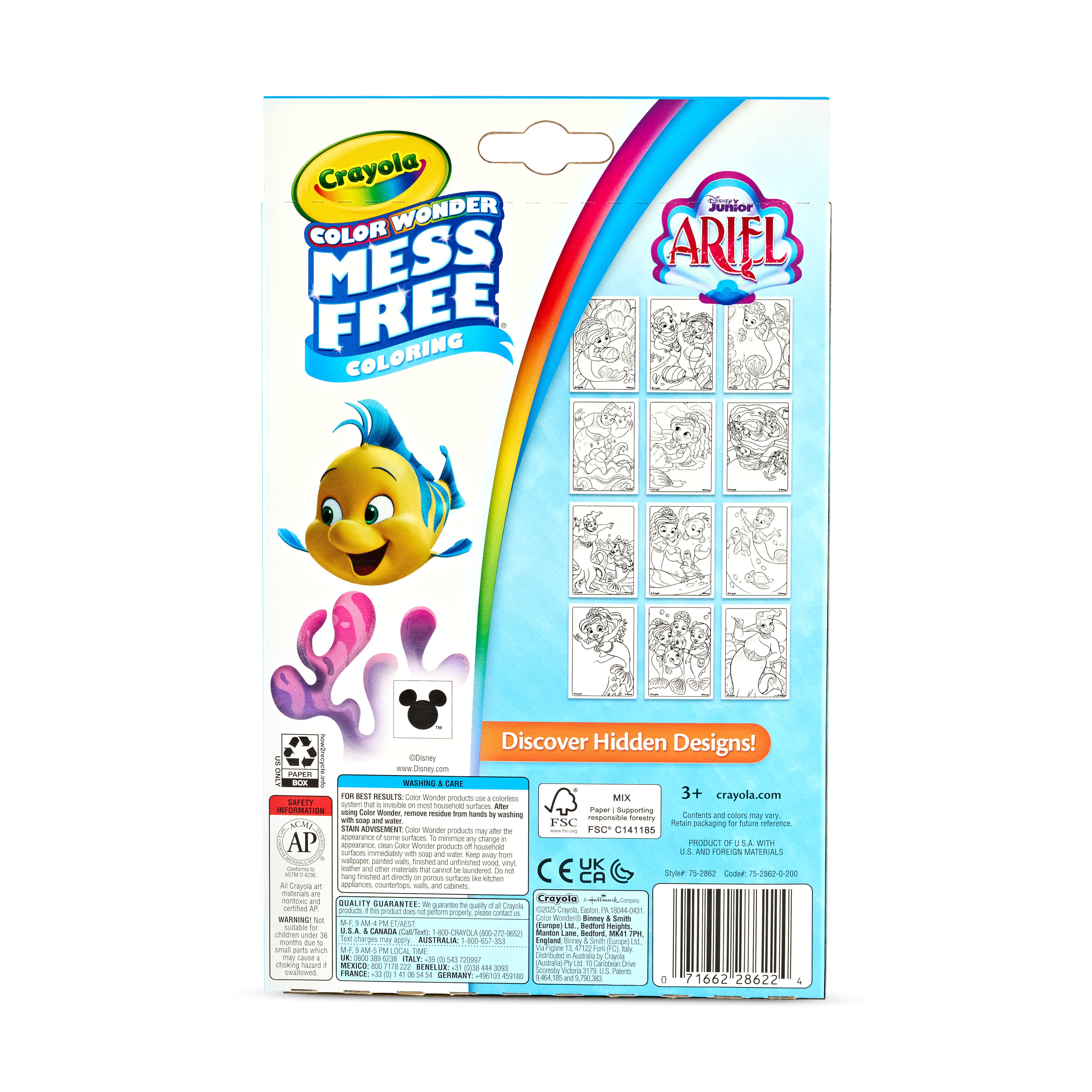 Crayola&#xAE; Color Wonder&#x2122; Disney&#xAE; Ariel Mini Box Set
