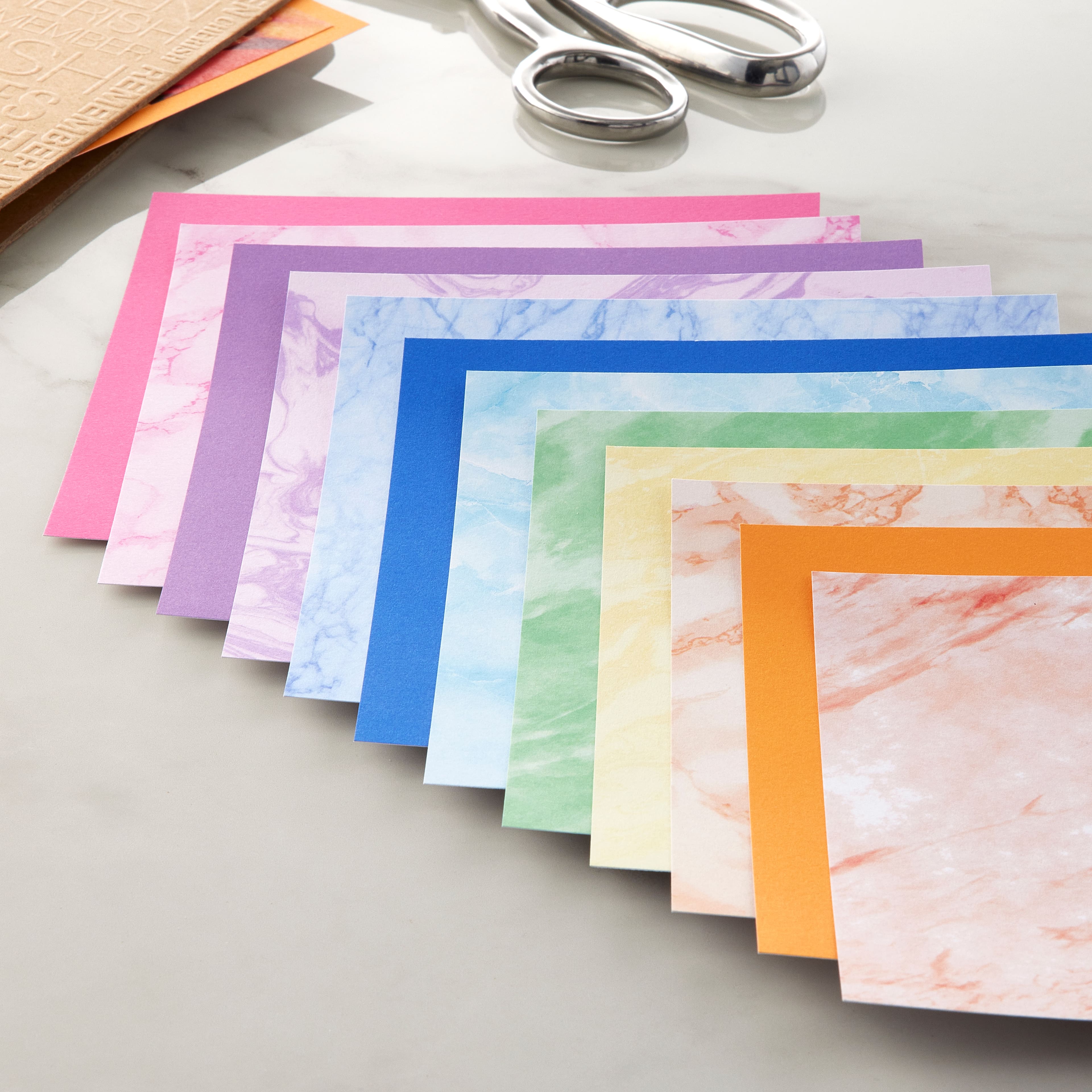 12 Pack: Marbles Paper Pad by Recollections™