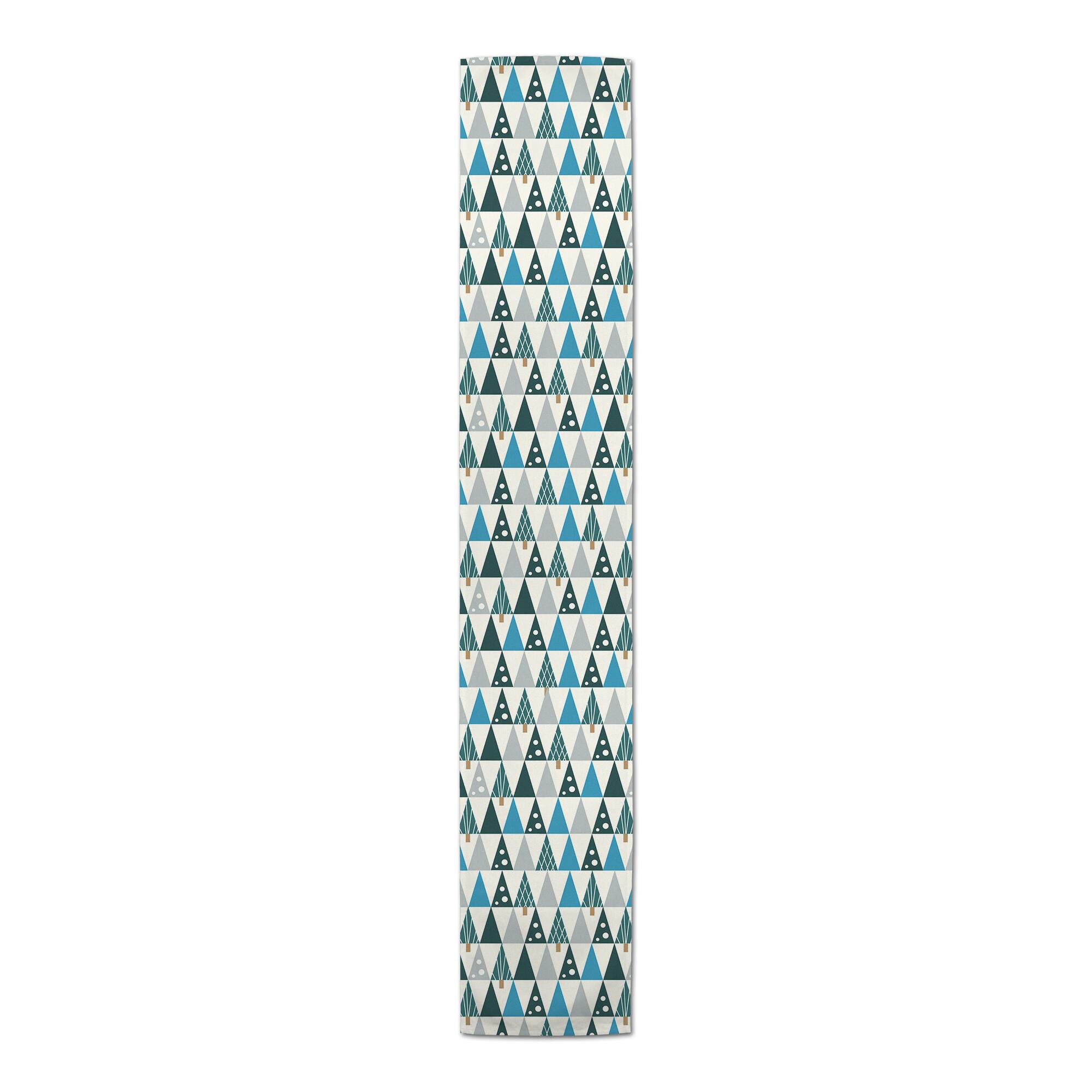 Mod Cool Tree 16x72 Poly Twill Table Runner