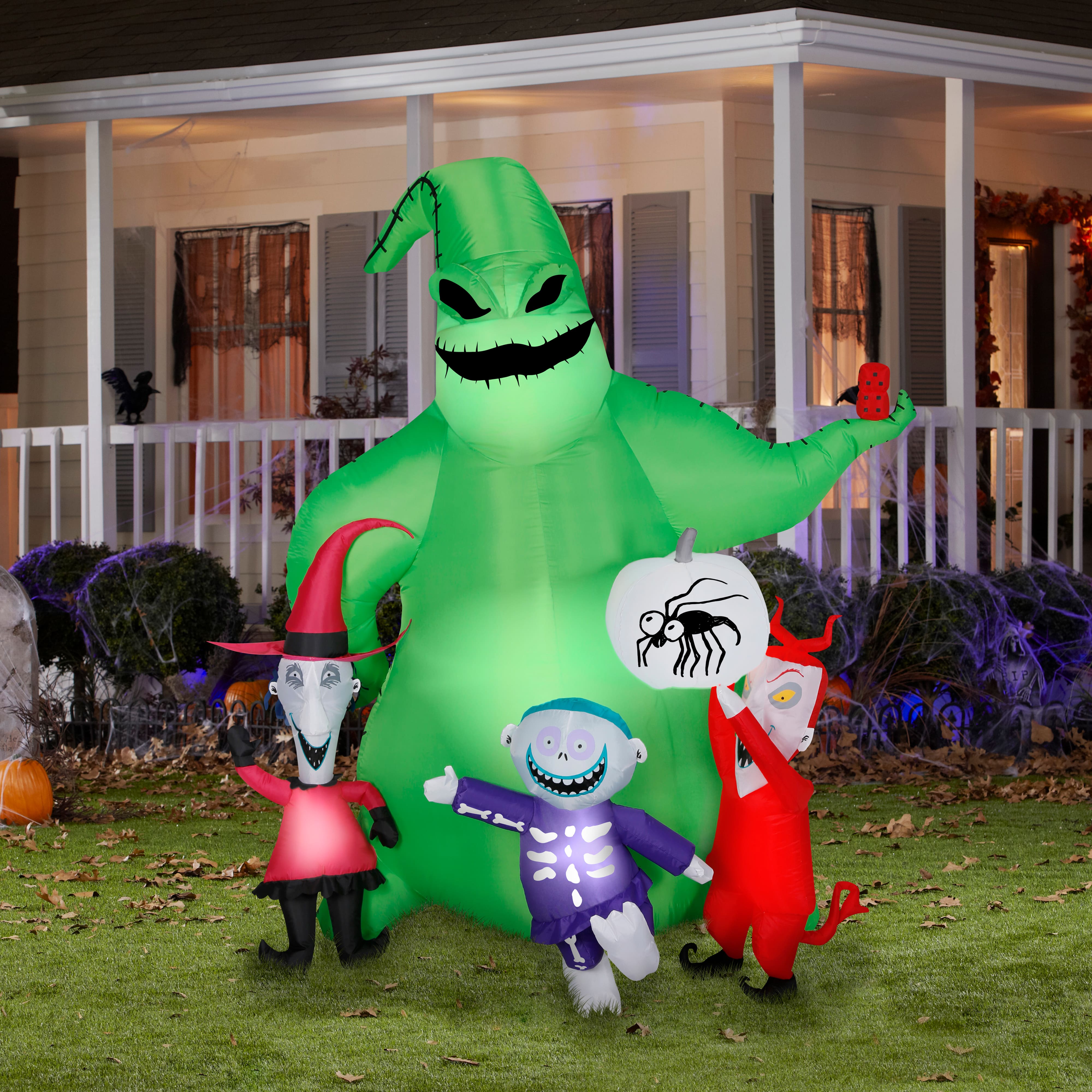 7ft. Airblown&#xAE; Inflatable Halloween with Creatures