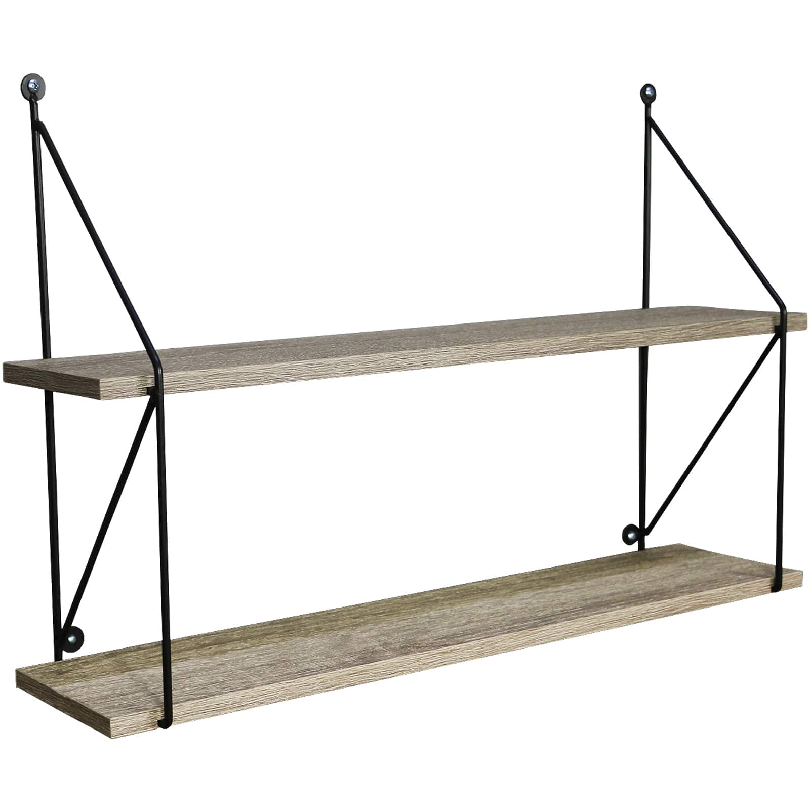 Sorbus 23.6&#x22; Double Tier Floating Shelf