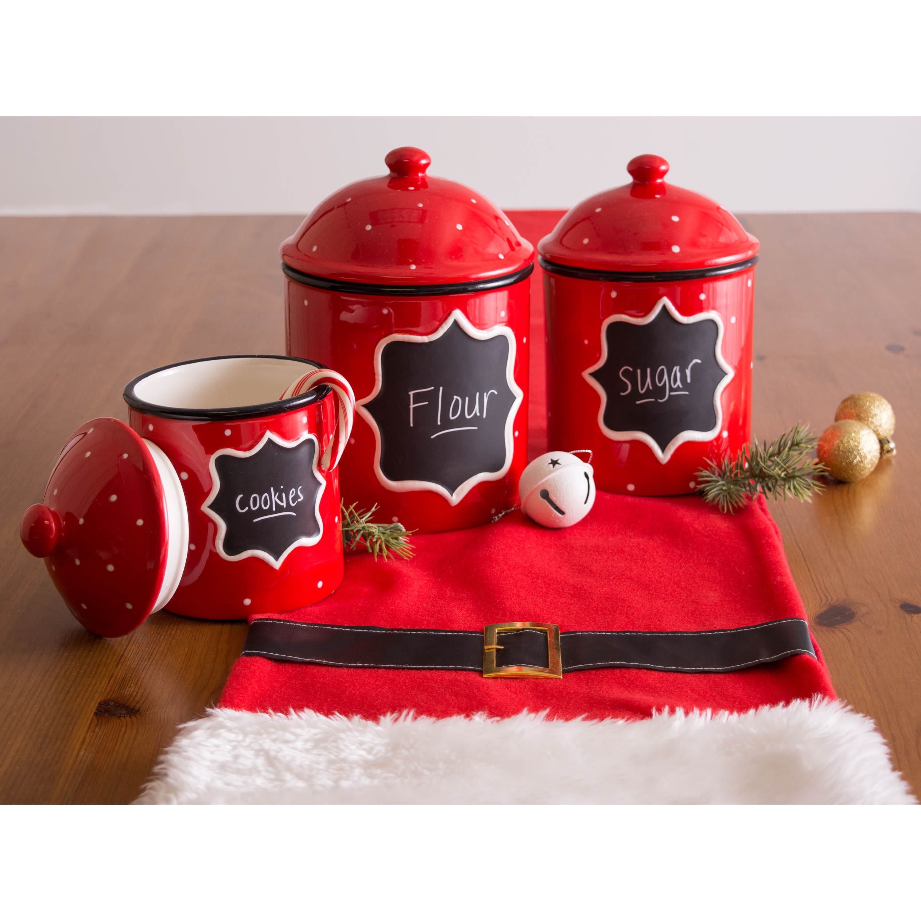 DII&#xAE; 72&#x27;&#x27; Santa Belt Table Runner