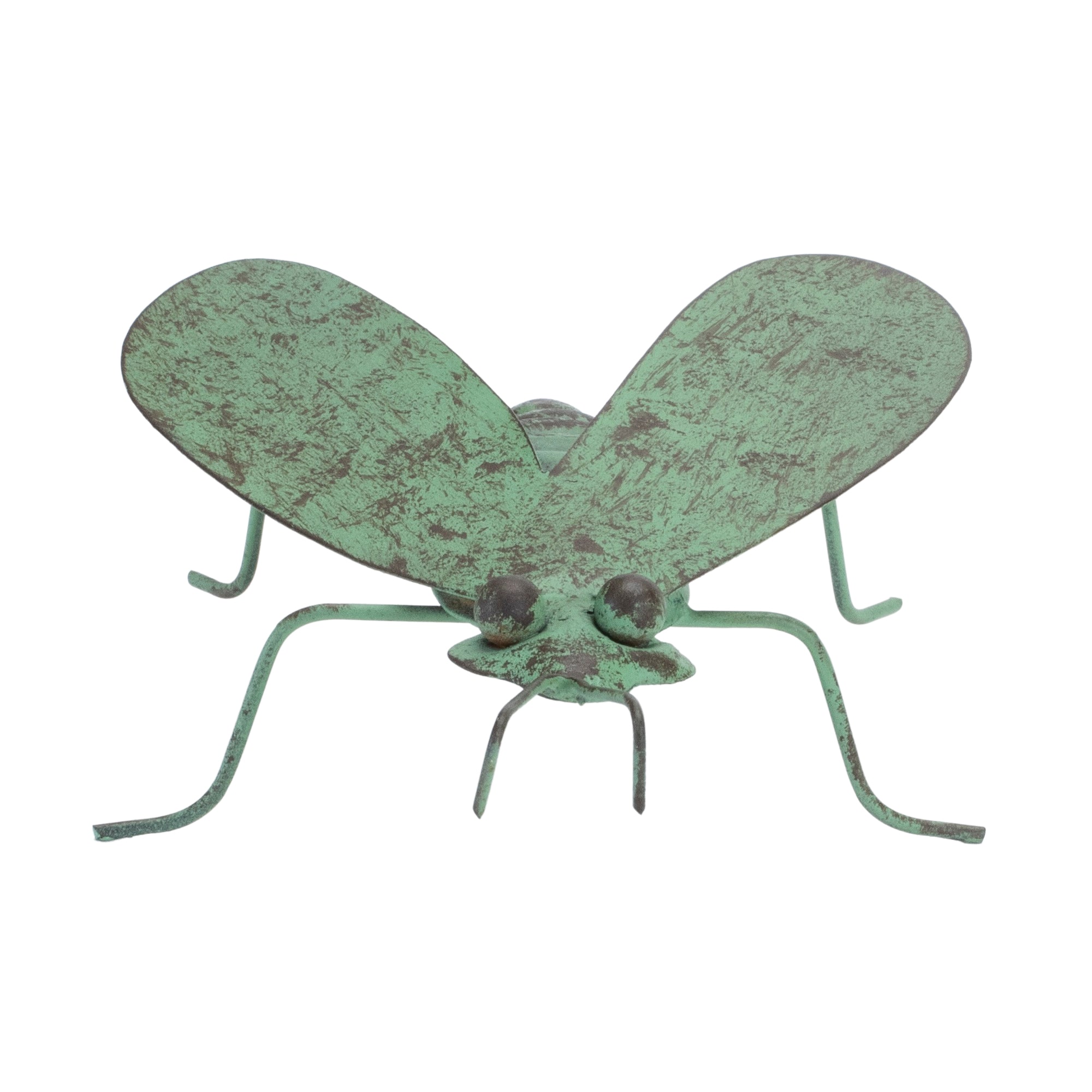 6.75&#x22; Iron Bumblebee Garden Accents, 2ct.