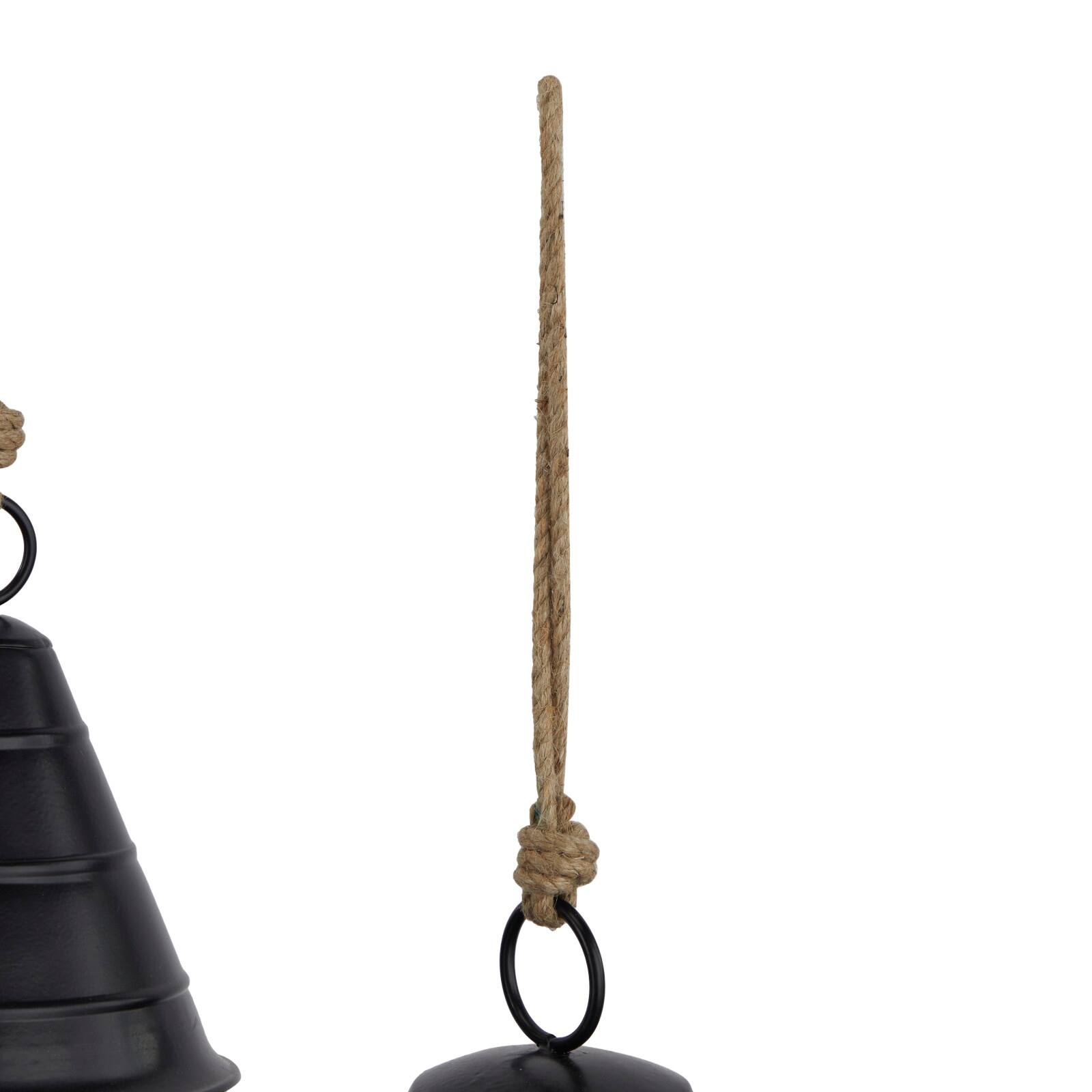 Metal Bohemian Decorative Cowbells Set