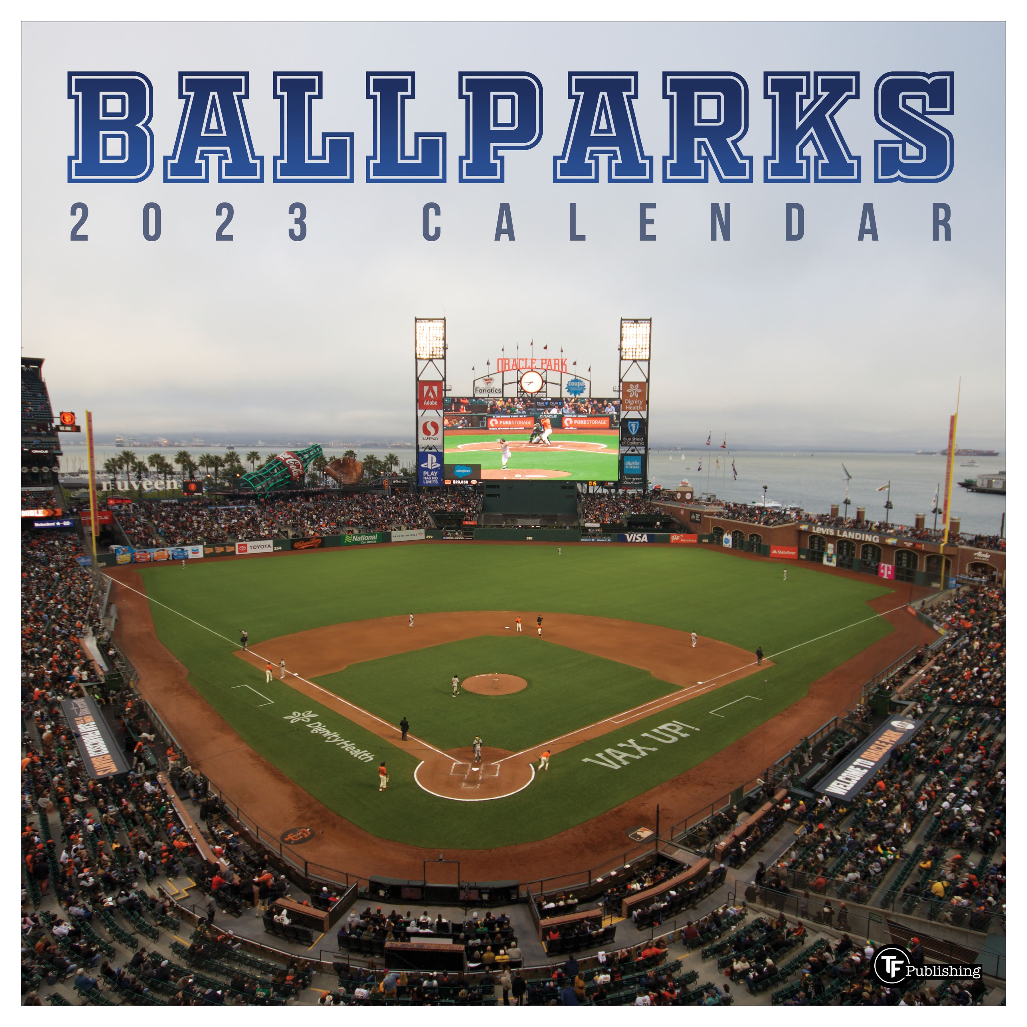 MLB Ballparks 2022 Mini Wall Calendar