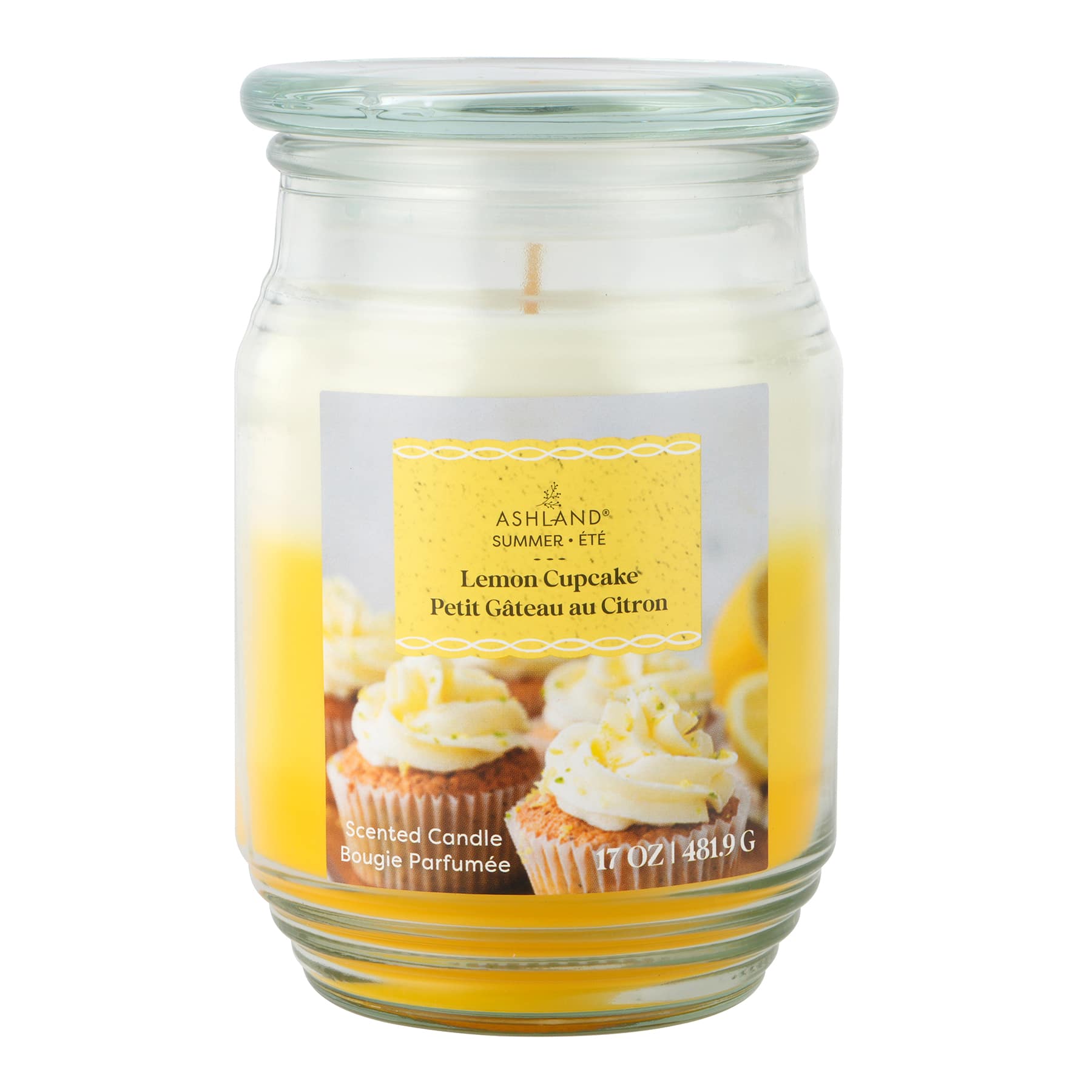 17oz. Lemon Cupcake Scented Candle by Ashland® 10766890