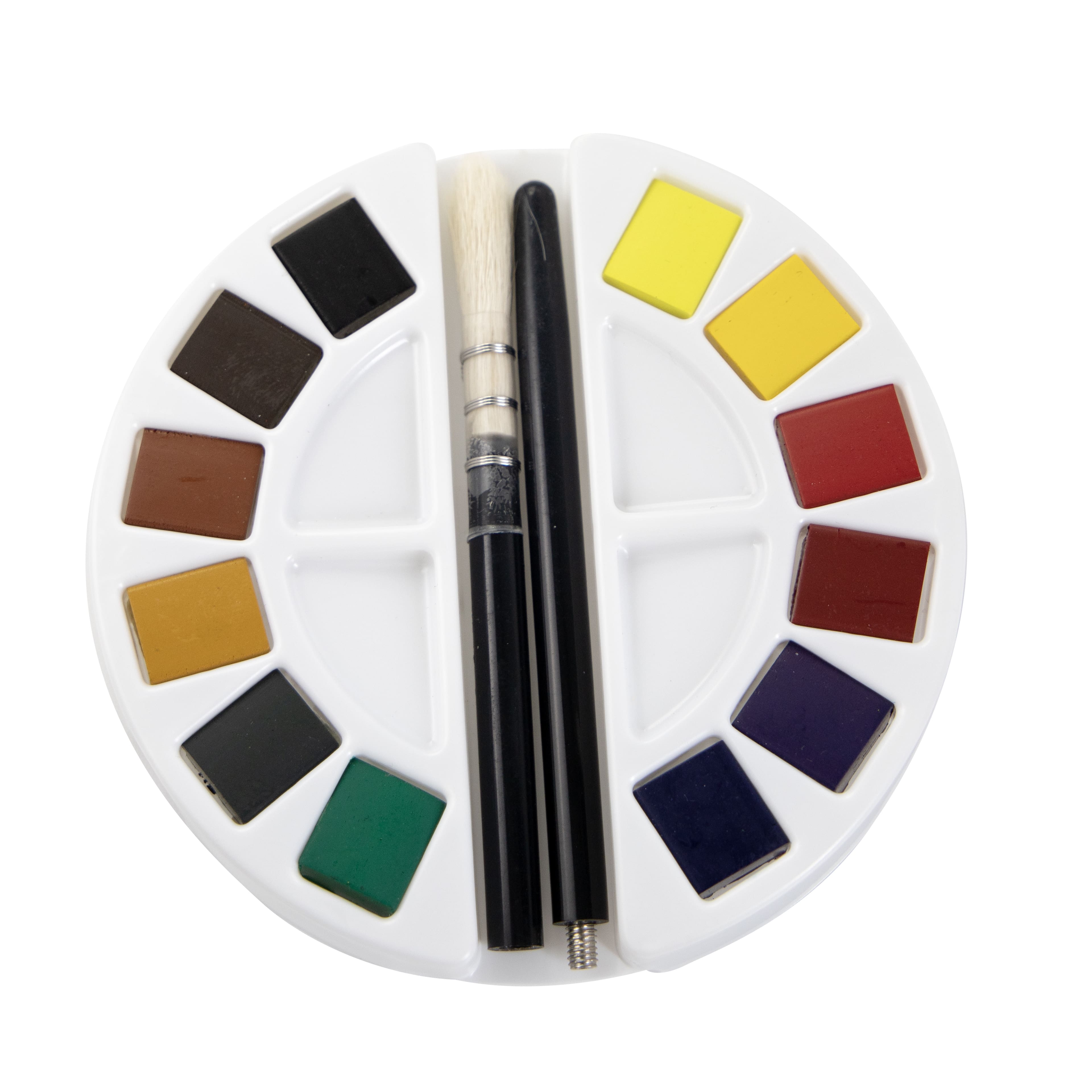12 Pack: Watercolor Half-Pan Set by Artist&#x27;s Loft&#x2122;