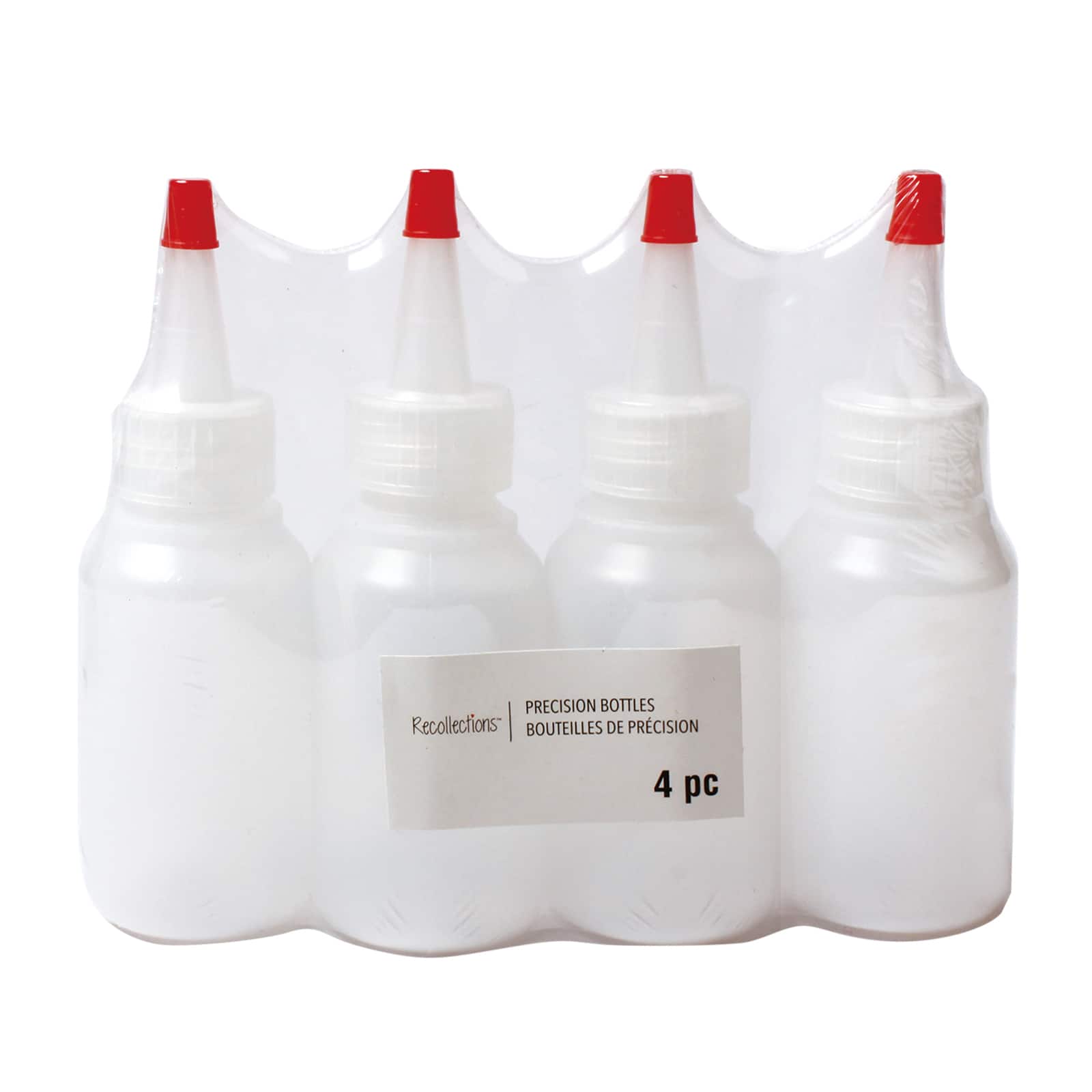 12 Packs: 4 ct. (48 total) Plastic Precision Bottles by Recollections&#x2122;
