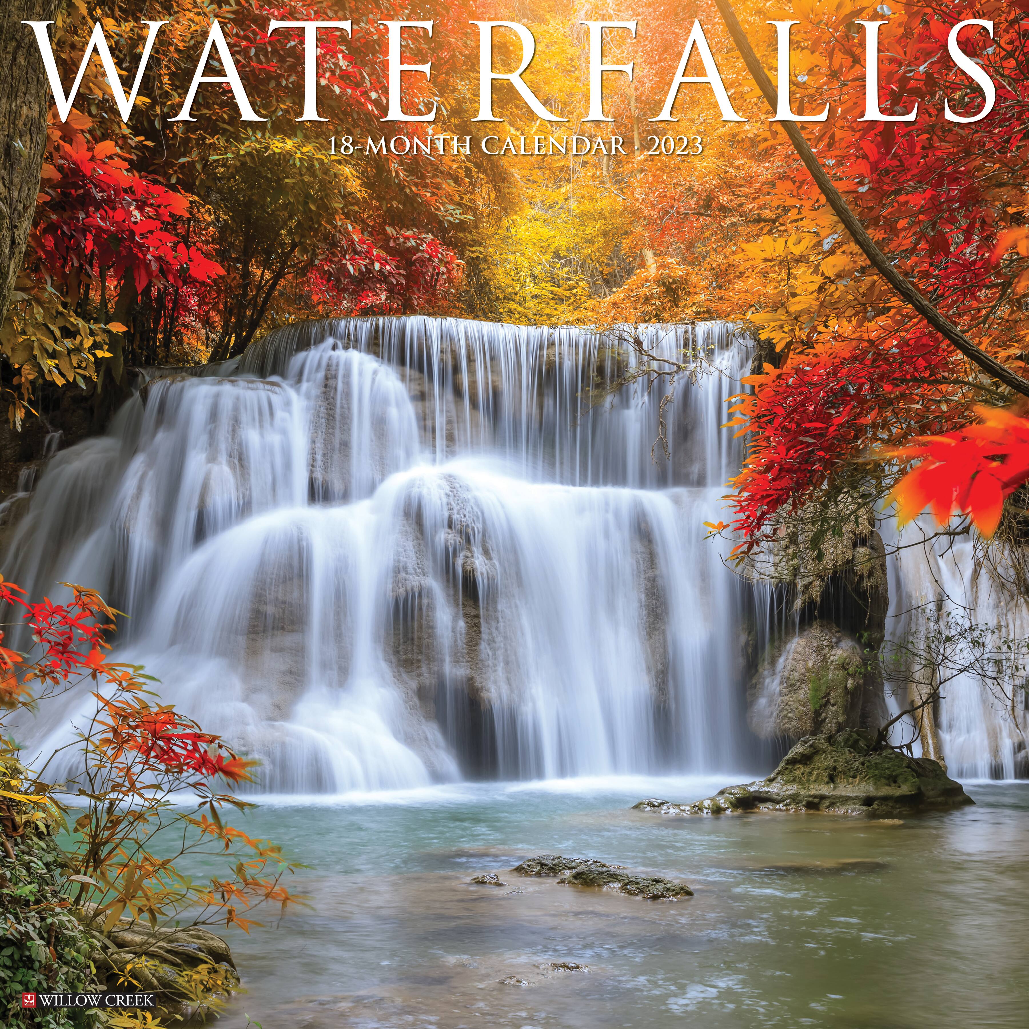 2023 Waterfalls Wall Calendar Wall Calendars Michaels