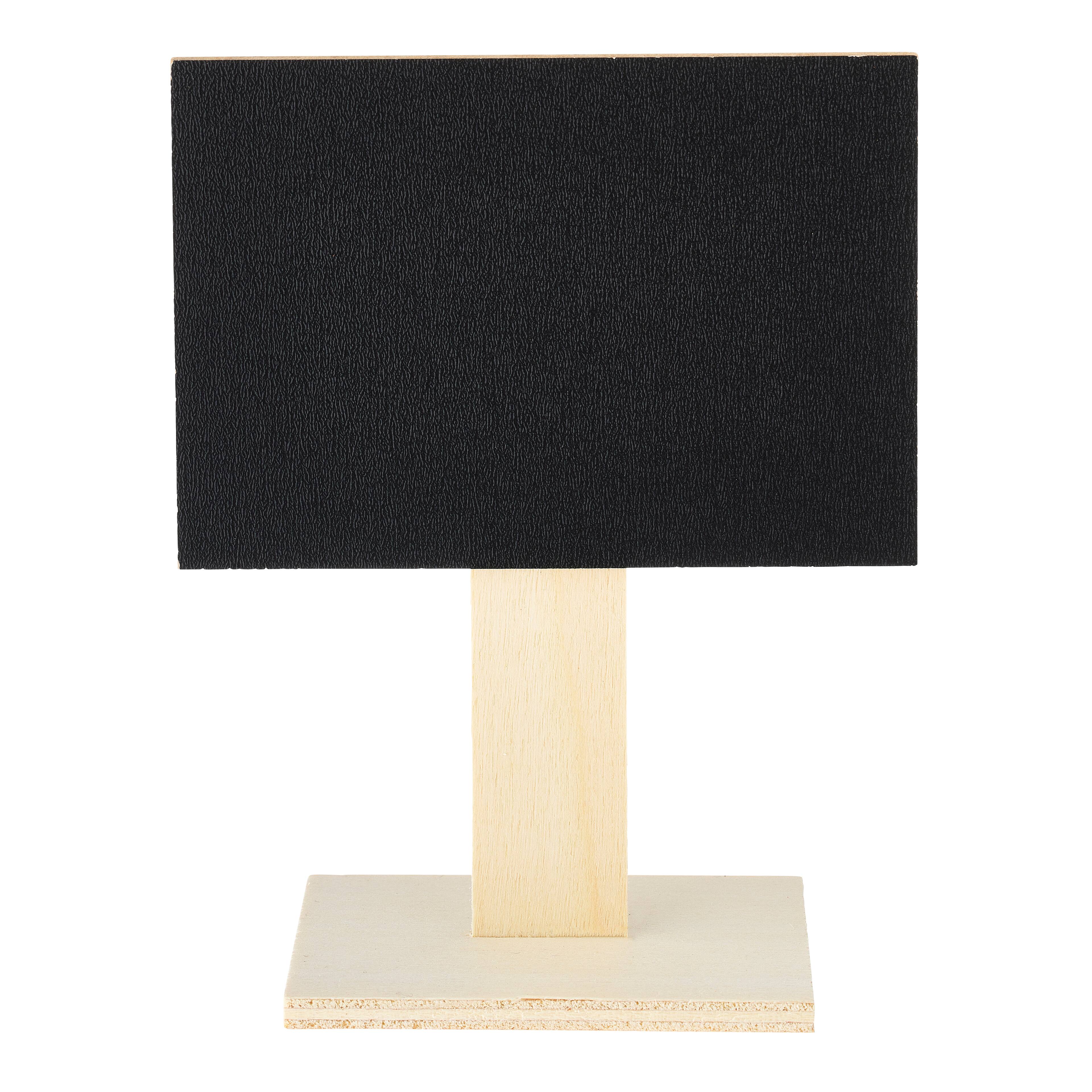12 Packs: 4 ct. (48 total) 4.7" Chalkboard Stand by ArtMinds™