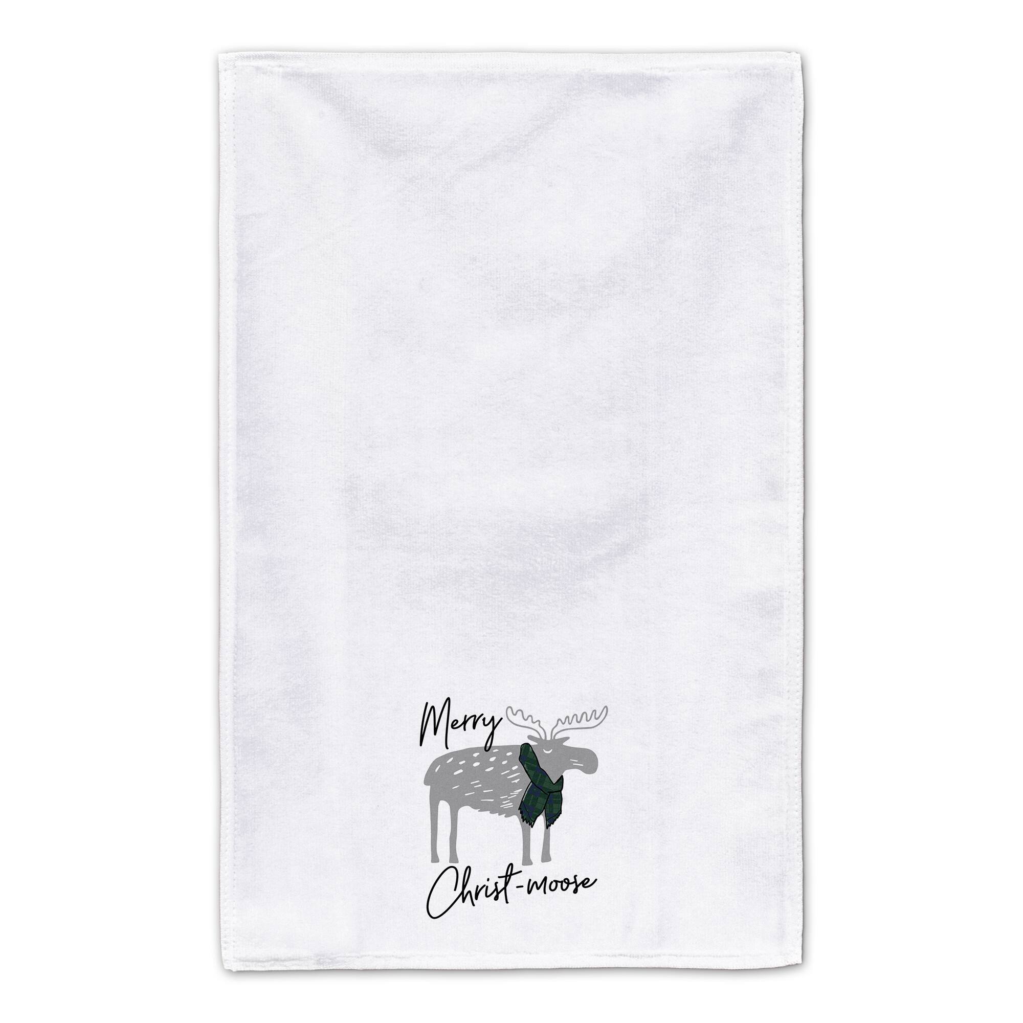 Merry Christ-moose Tea Towels - Set of 2