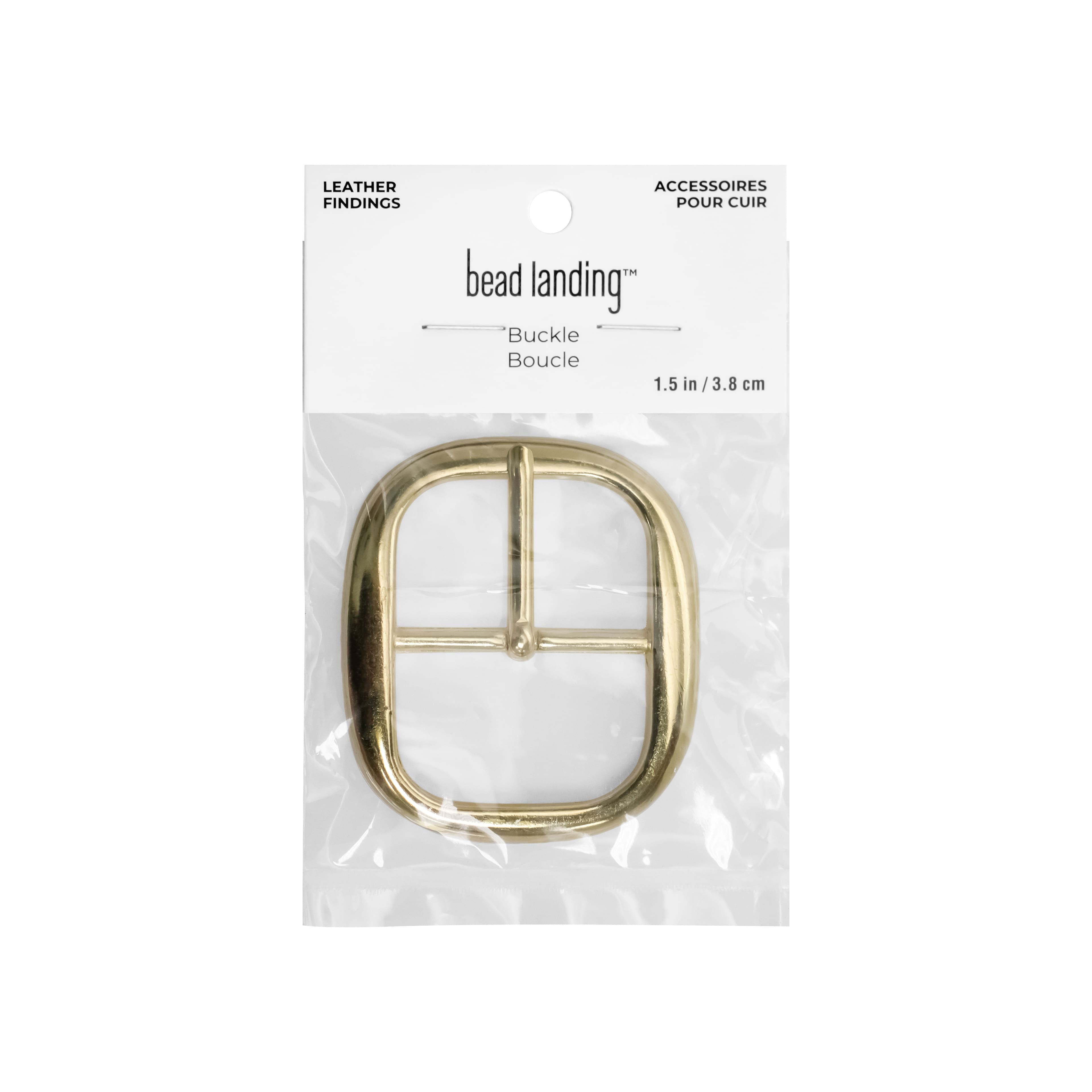 1.5&#x22; Gold Buckle by Bead Landing&#x2122;