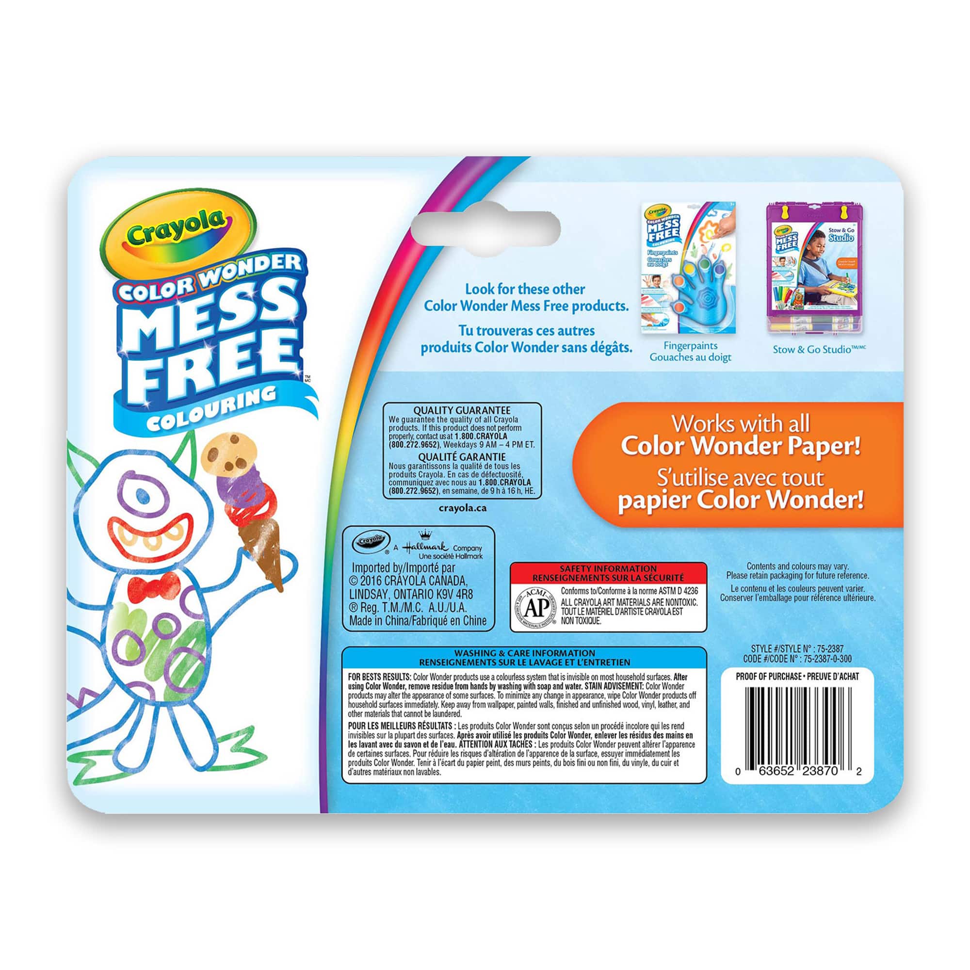 Crayola® Color Wonder Mess Free™ Classic Markers