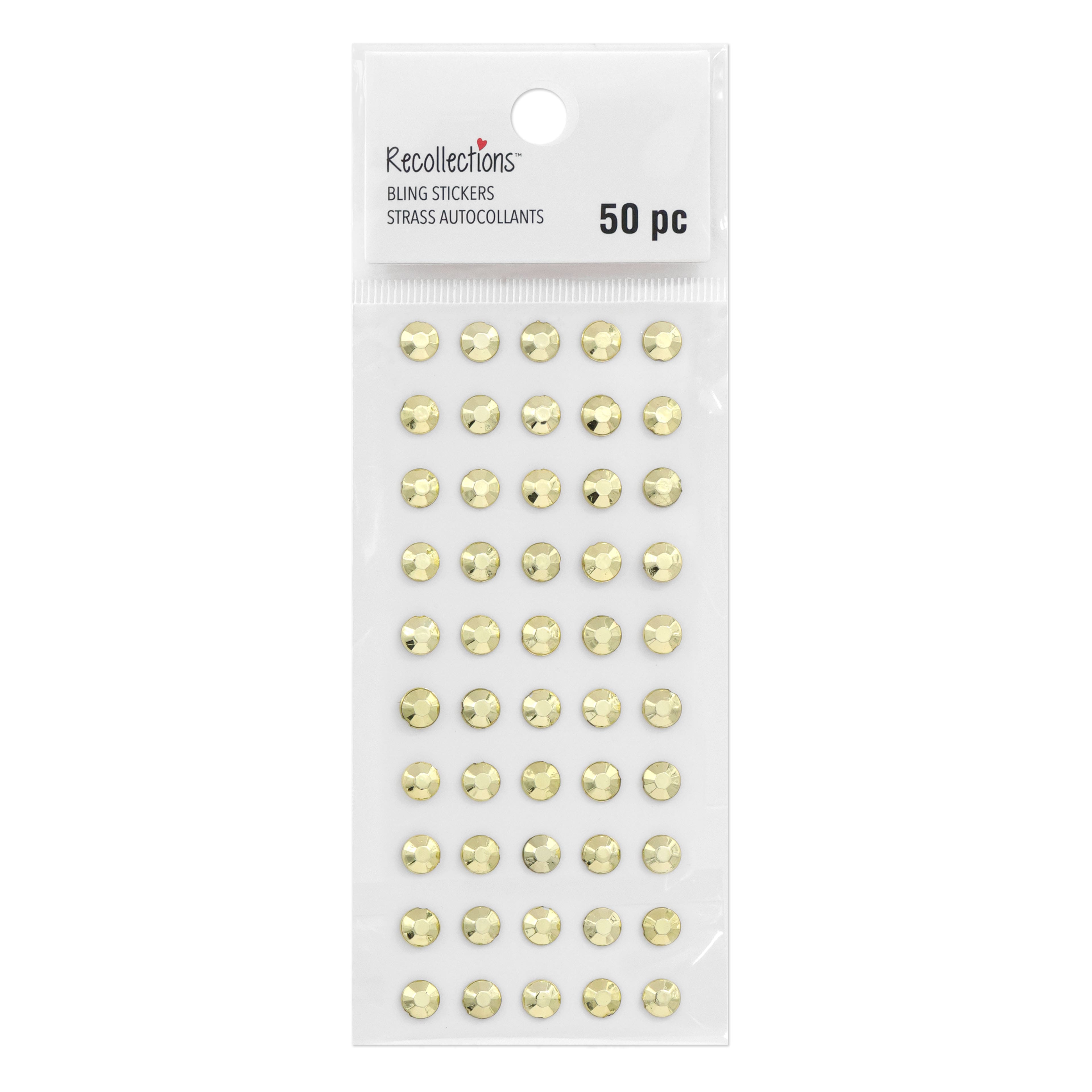 12 Packs: 50 ct. (600 total) Bling Stickers by Recollections™