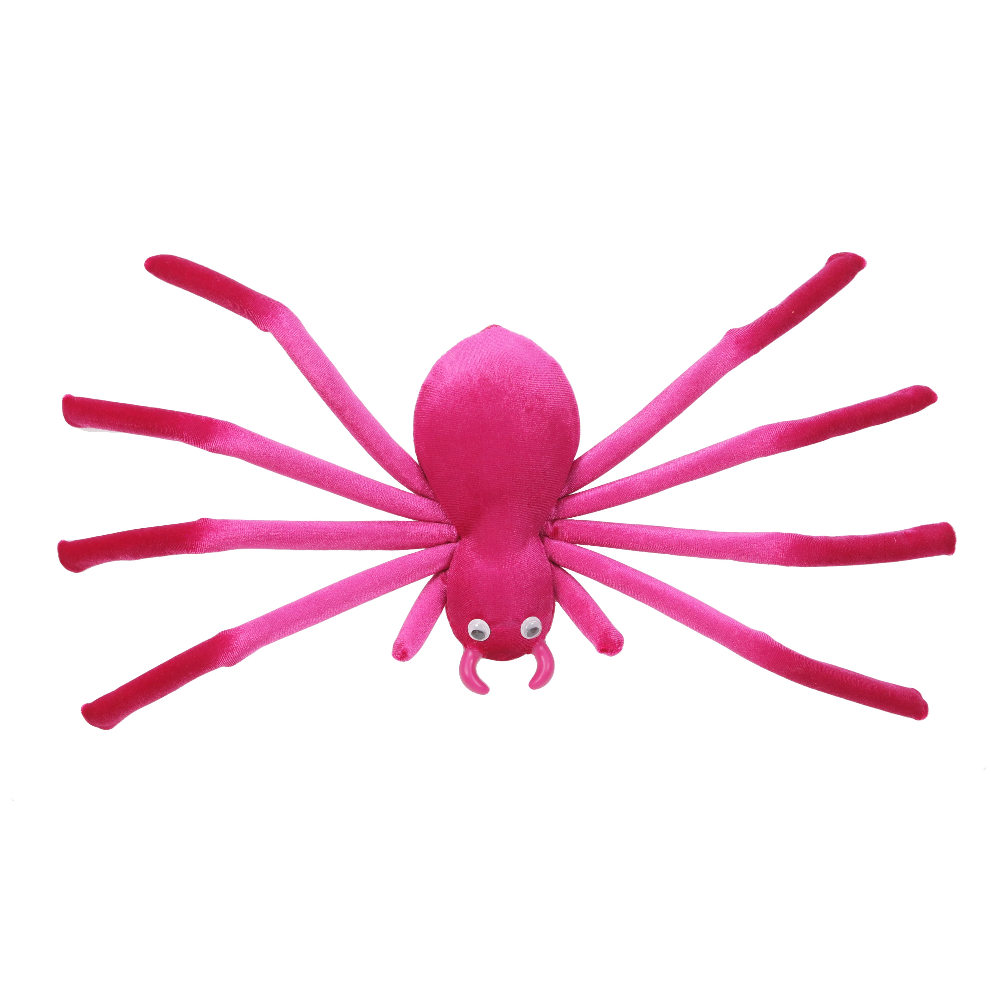 16.5&#x22; Pink Velvet Spider Wall D&#xE9;cor by Ashland&#xAE;