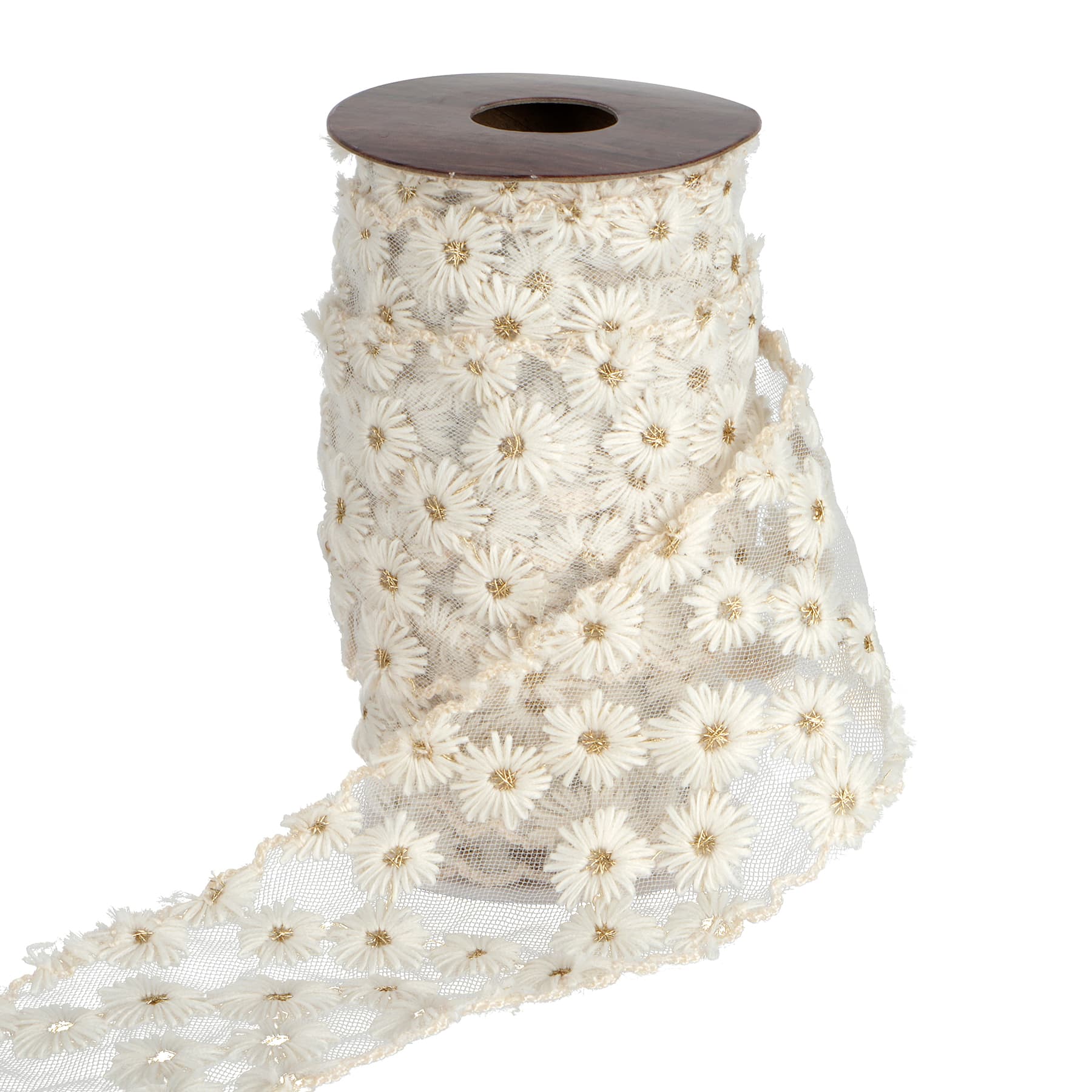 1 7/8&#x22; x 3yd. Floral Lace Ribbon by Ashland&#xAE;