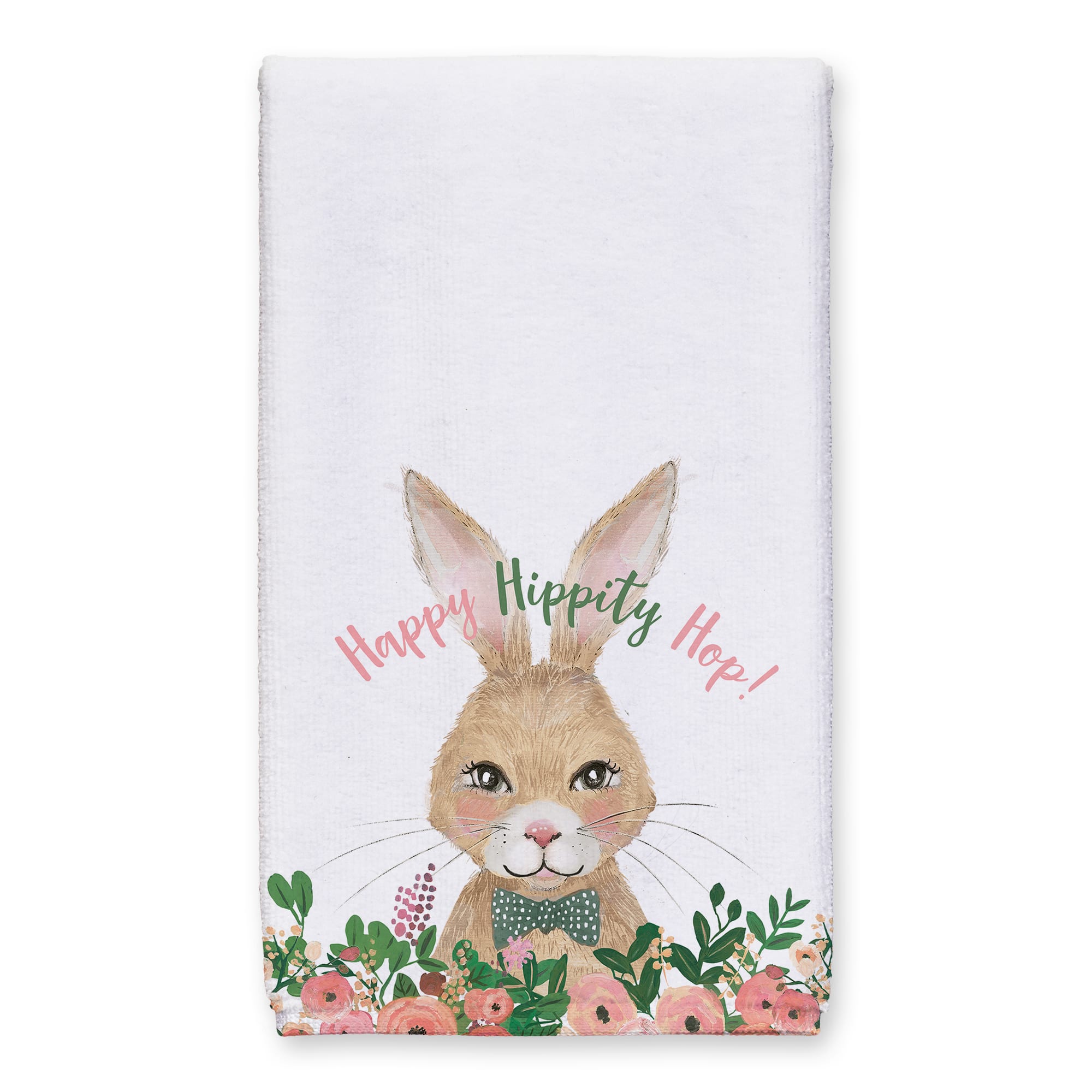 Happy Hippity Hop Bunny Tea Towel Set