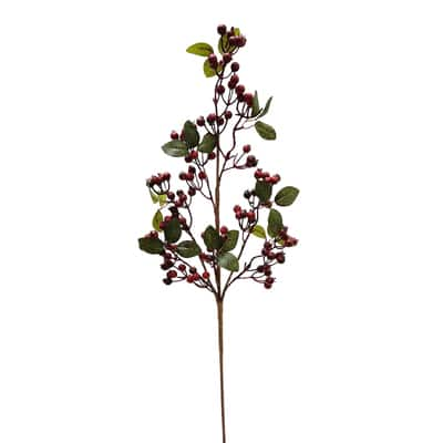 Dark Red Berries Stem by Ashland® | Michaels