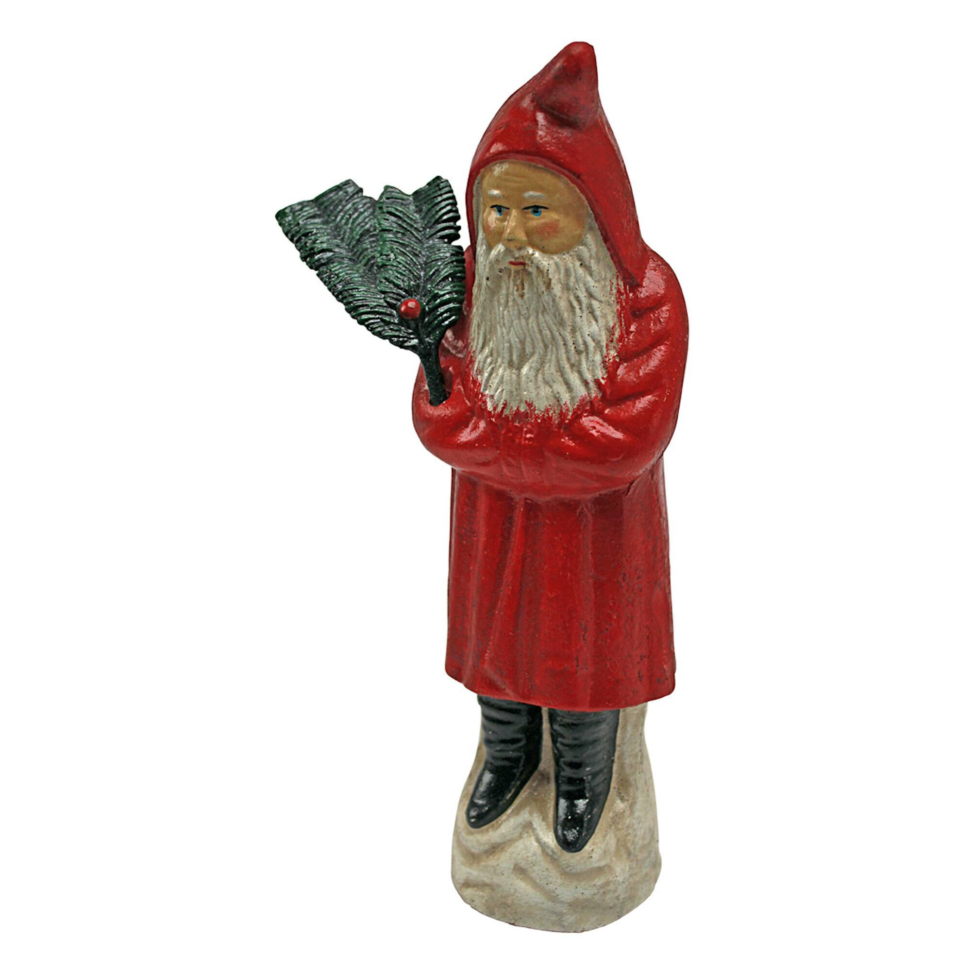 Design Toscano 9" Santa Antique Replica Still Action Coin Bank