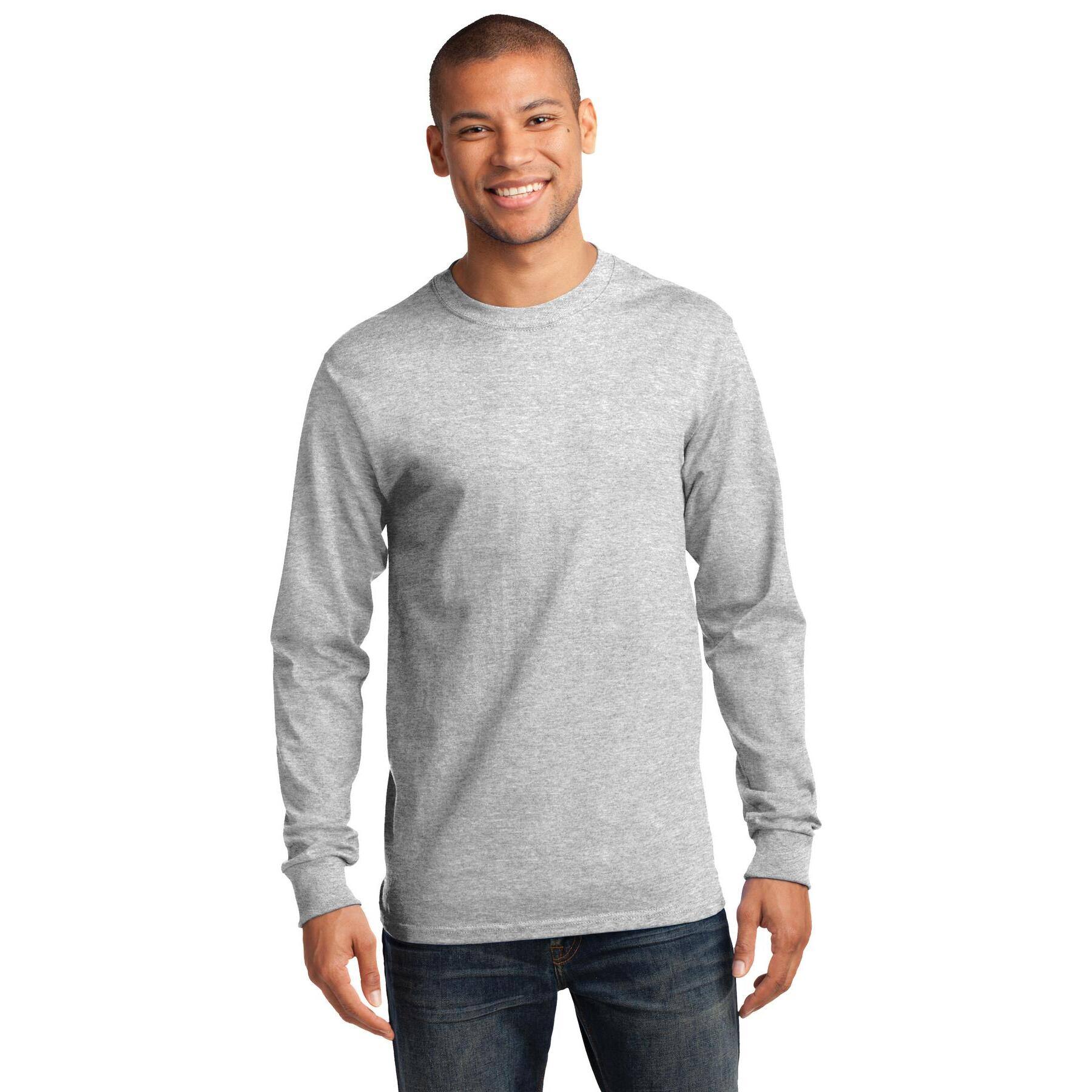 Port & Company® Neutrals Long Sleeve Essential T-Shirt