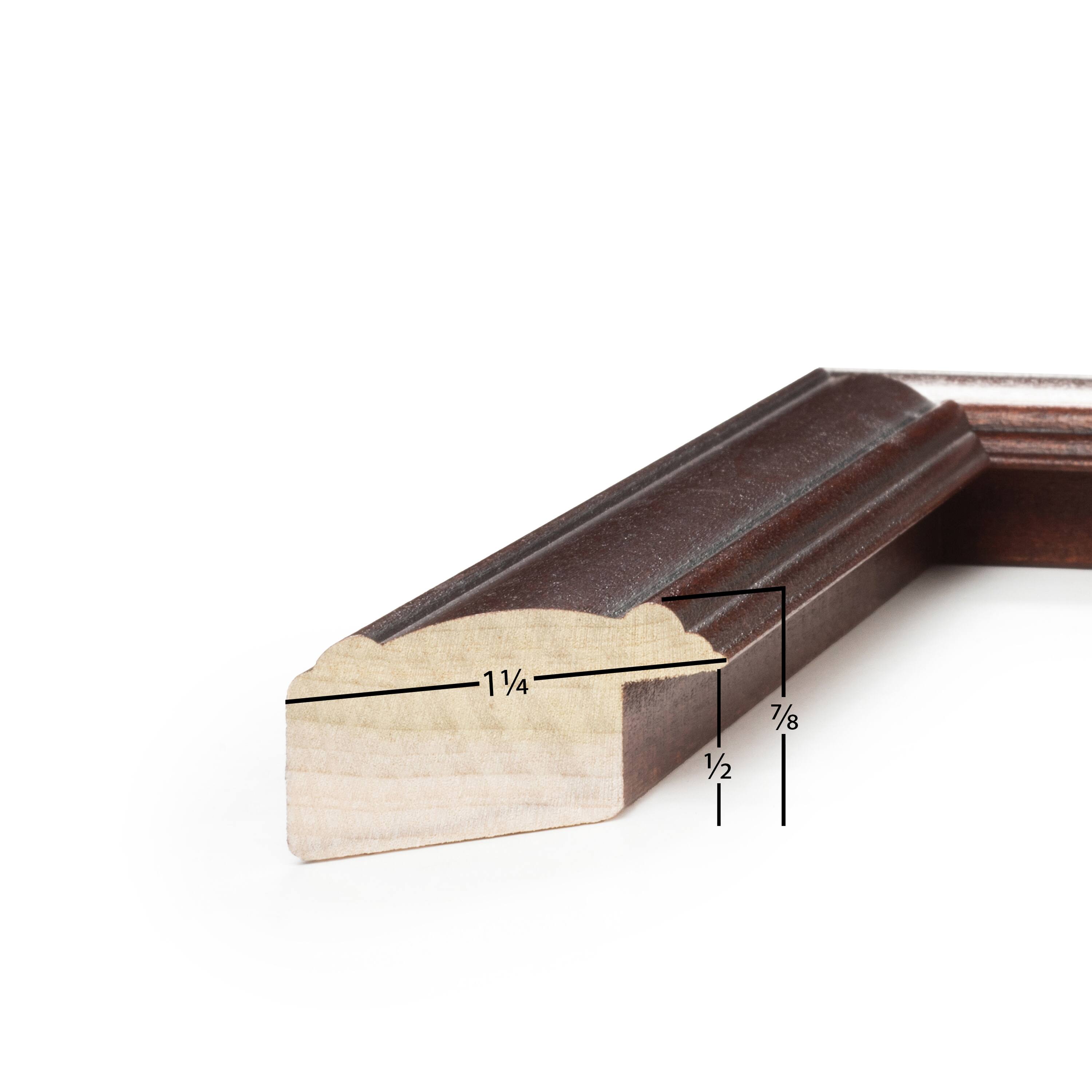 Frame USA Americana Mahogany Single Image Picture Frame