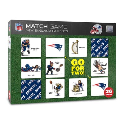 NFL Memory Match Game By Youthefan in New England Patriots | 2.5" x 2.5" | Michaels