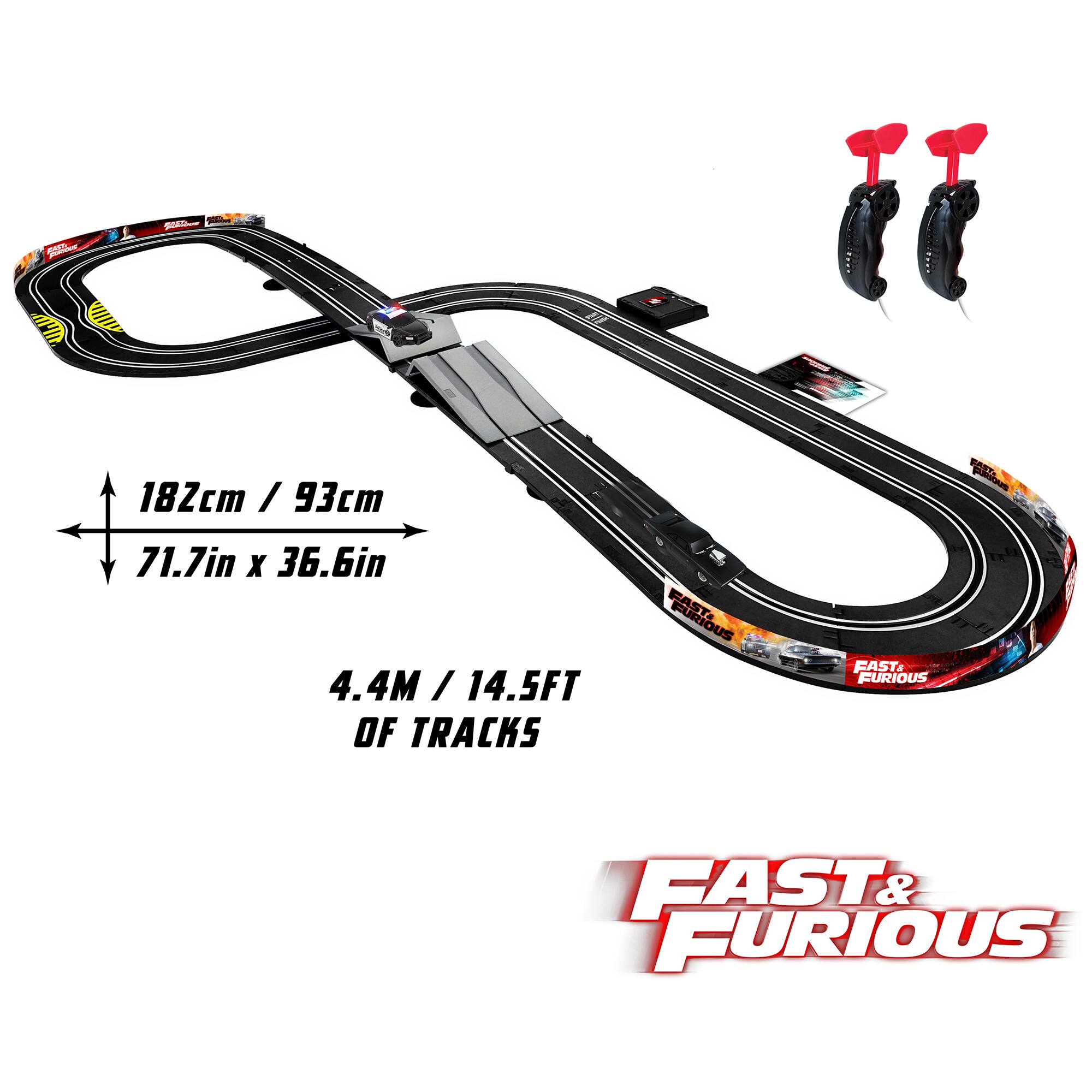 Fast & Furious: Ultimate Speed Raceway Slot Car Set
