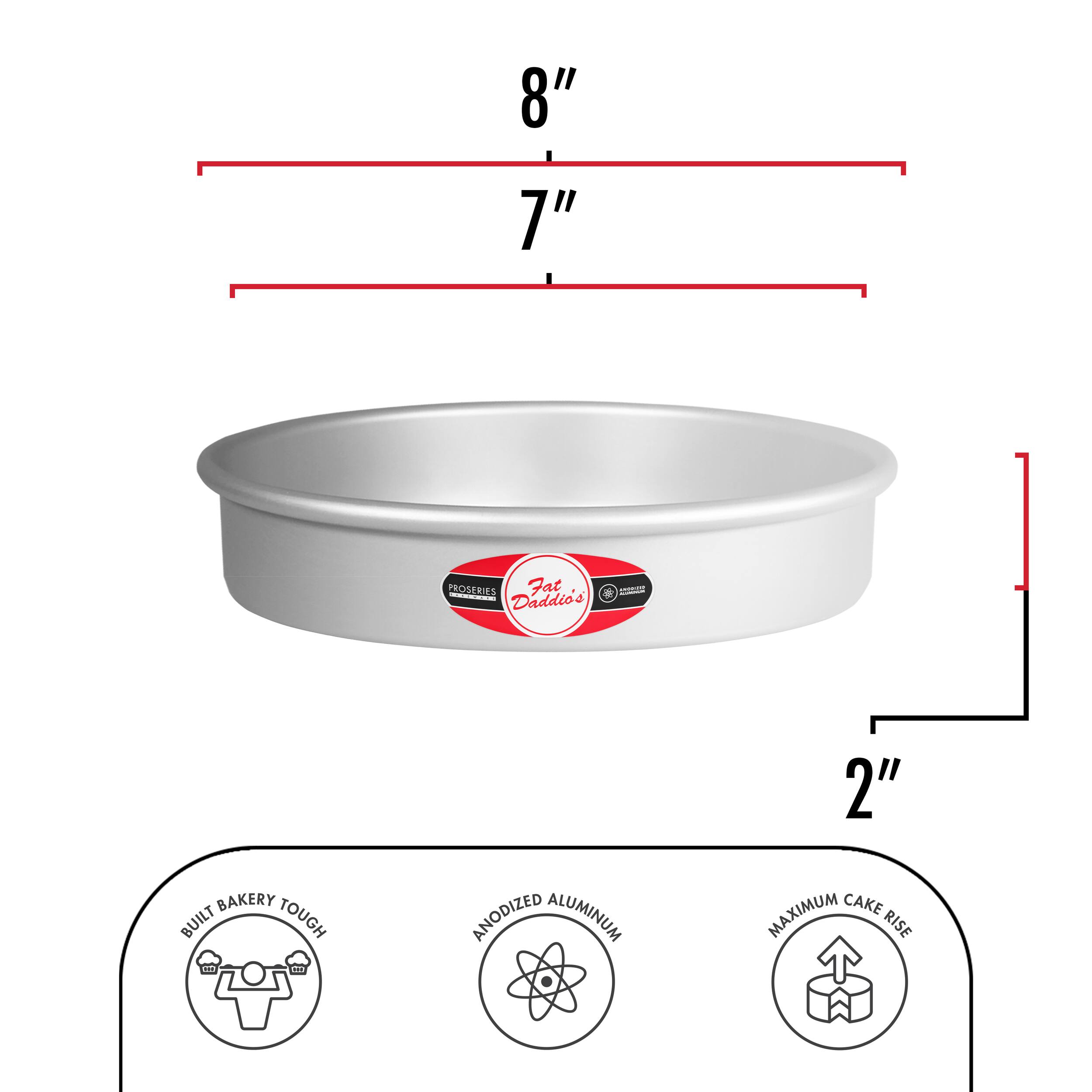 Fat Daddio's® Pro Series Bakeware Anodized Aluminum Round Cake Pan