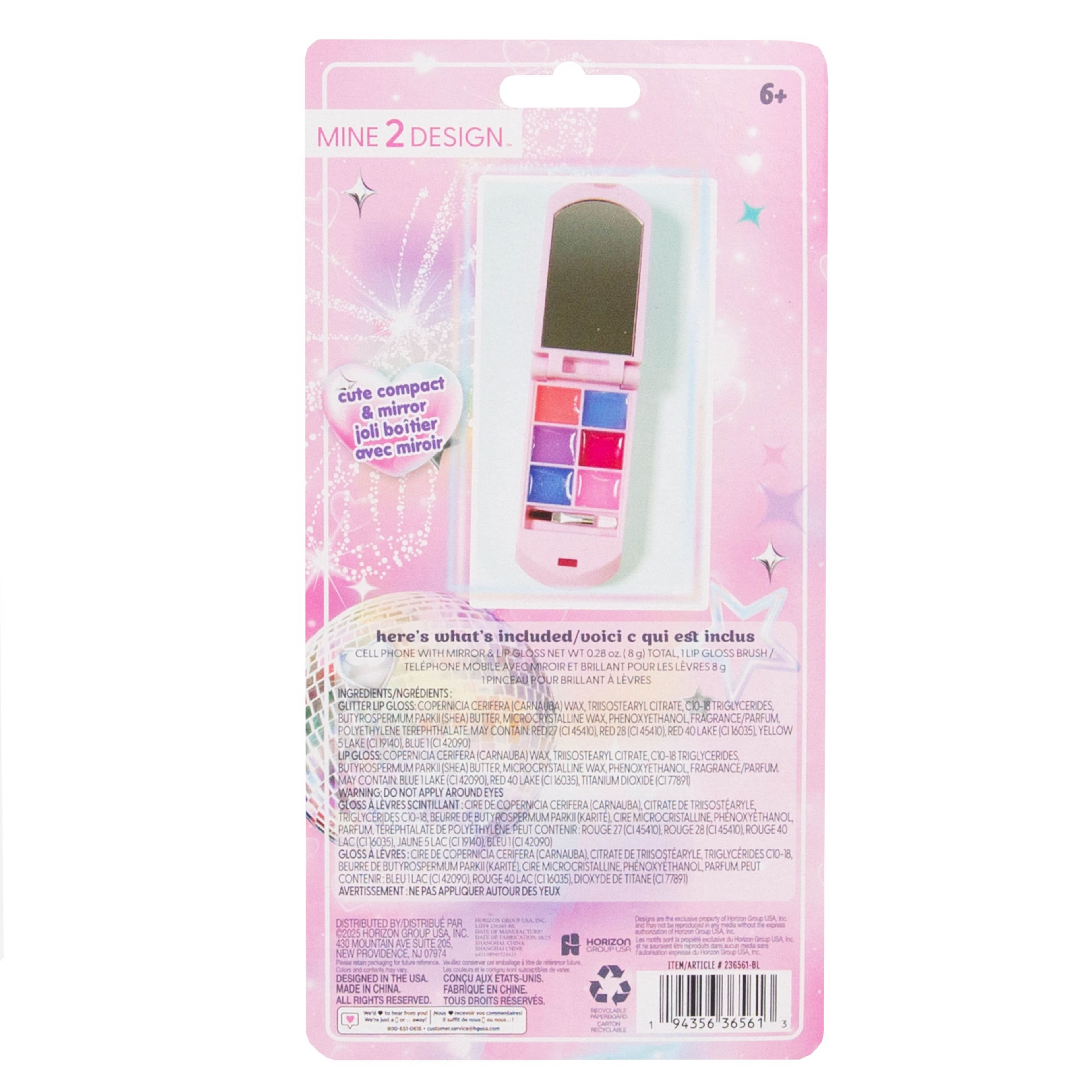 Mine 2 Design Cell Phone Lip Gloss
