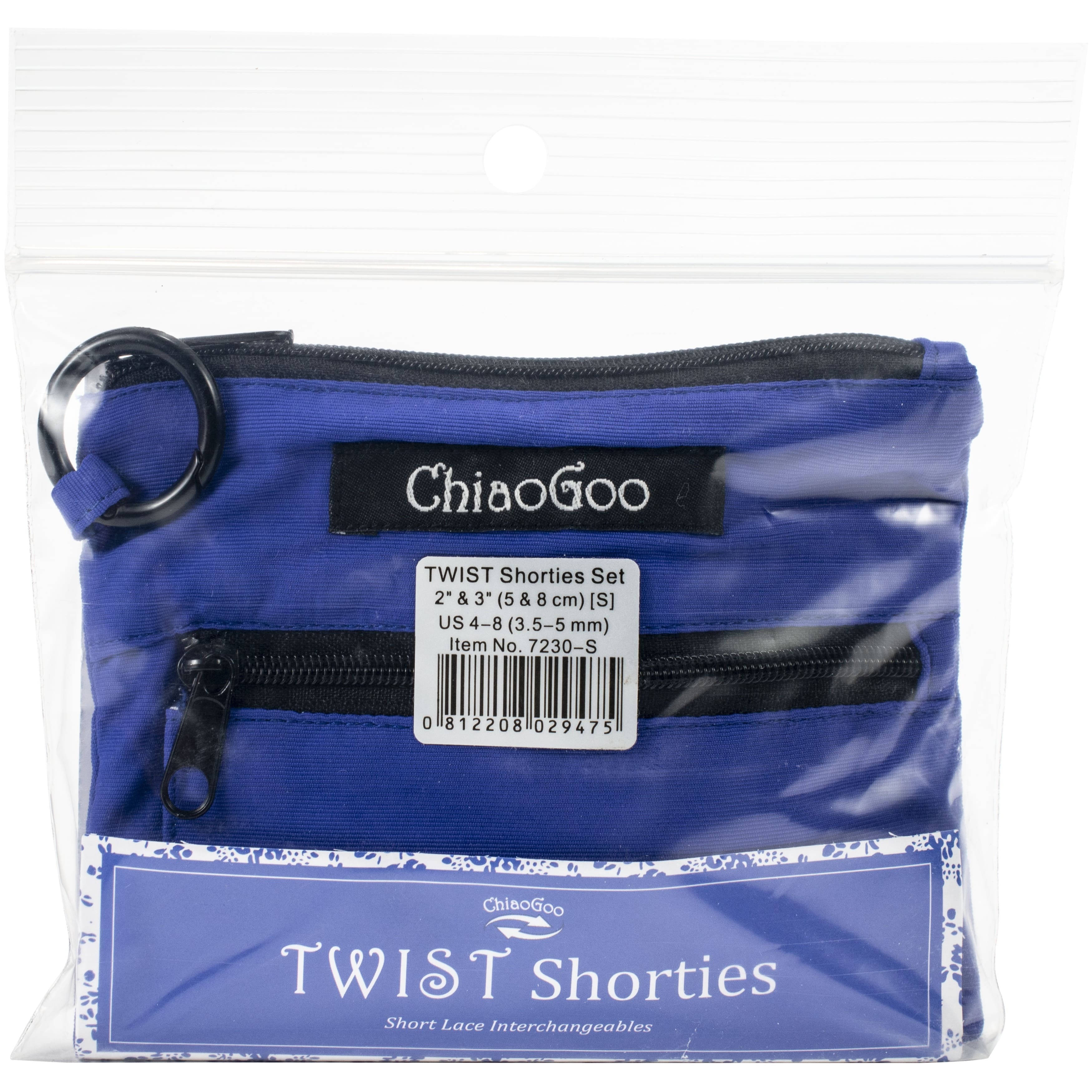 ChiaoGoo TWIST&#x2122; 2&#x22; &#x26; 3&#x22; Shorties Set, US 4-8