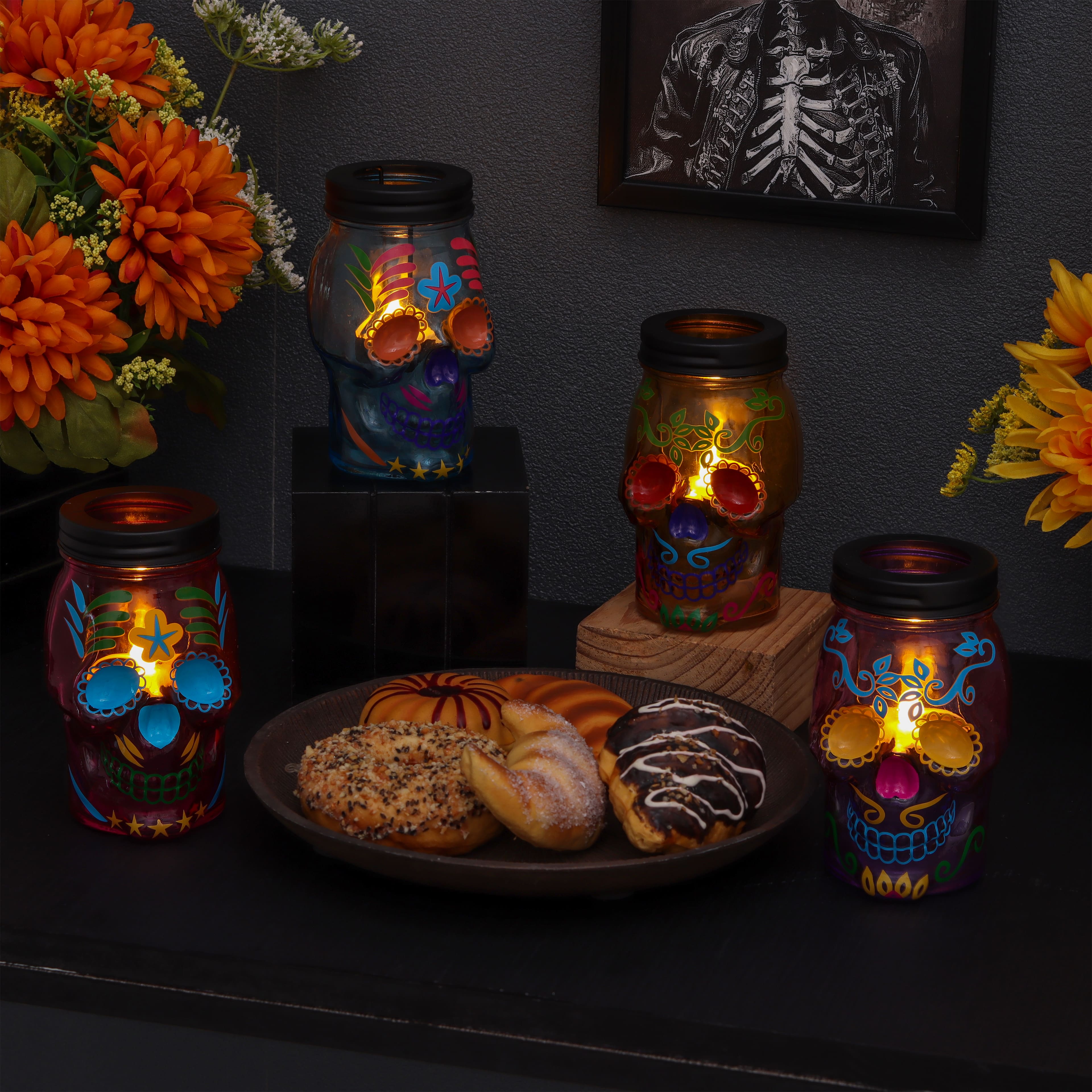Assorted 6&#x22; Glass Candle Holder by Ashland&#xAE;, 1pc.