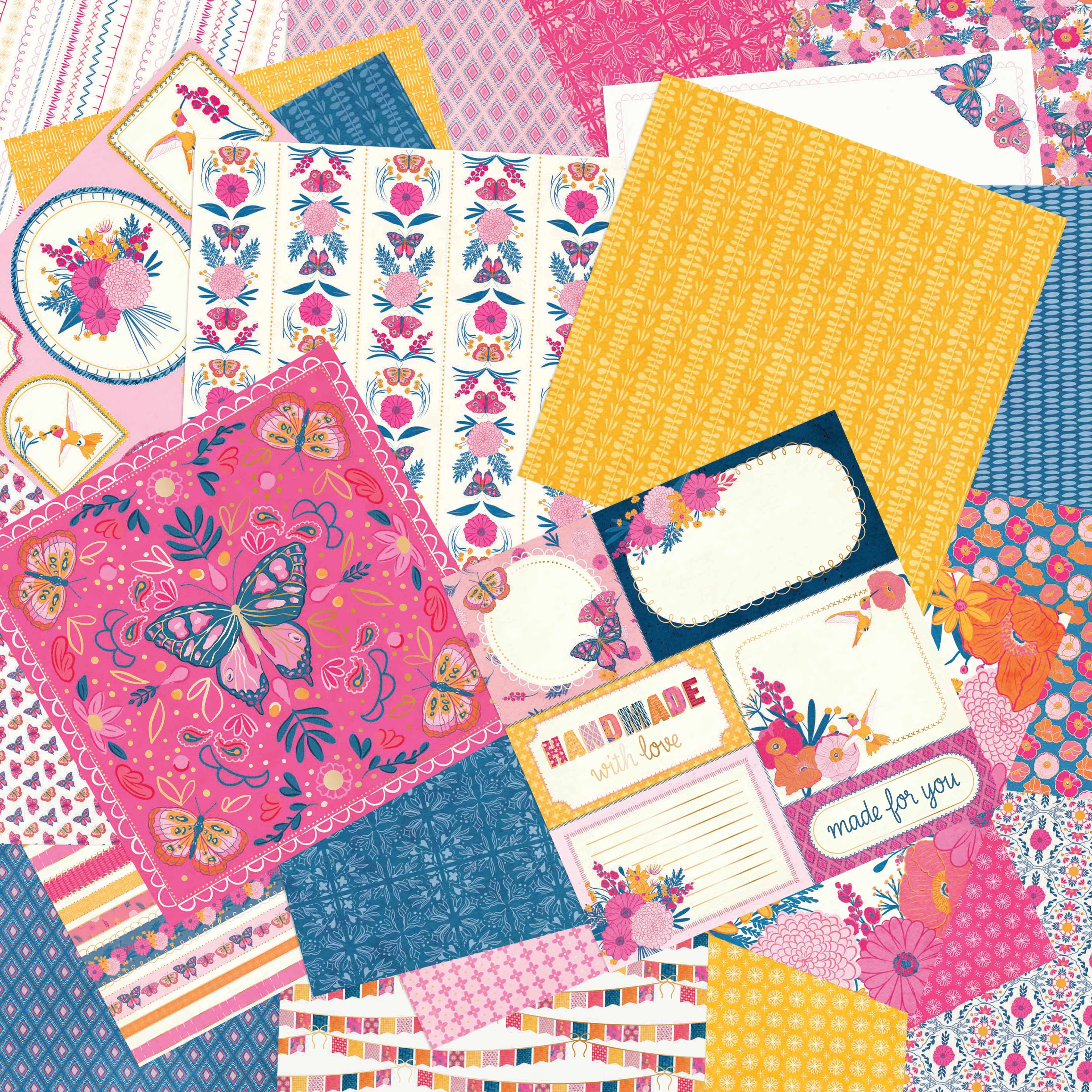 Craft Smith 12&#x22; x 12&#x22; Artisan Crafted Paper Pad, 48 Sheets