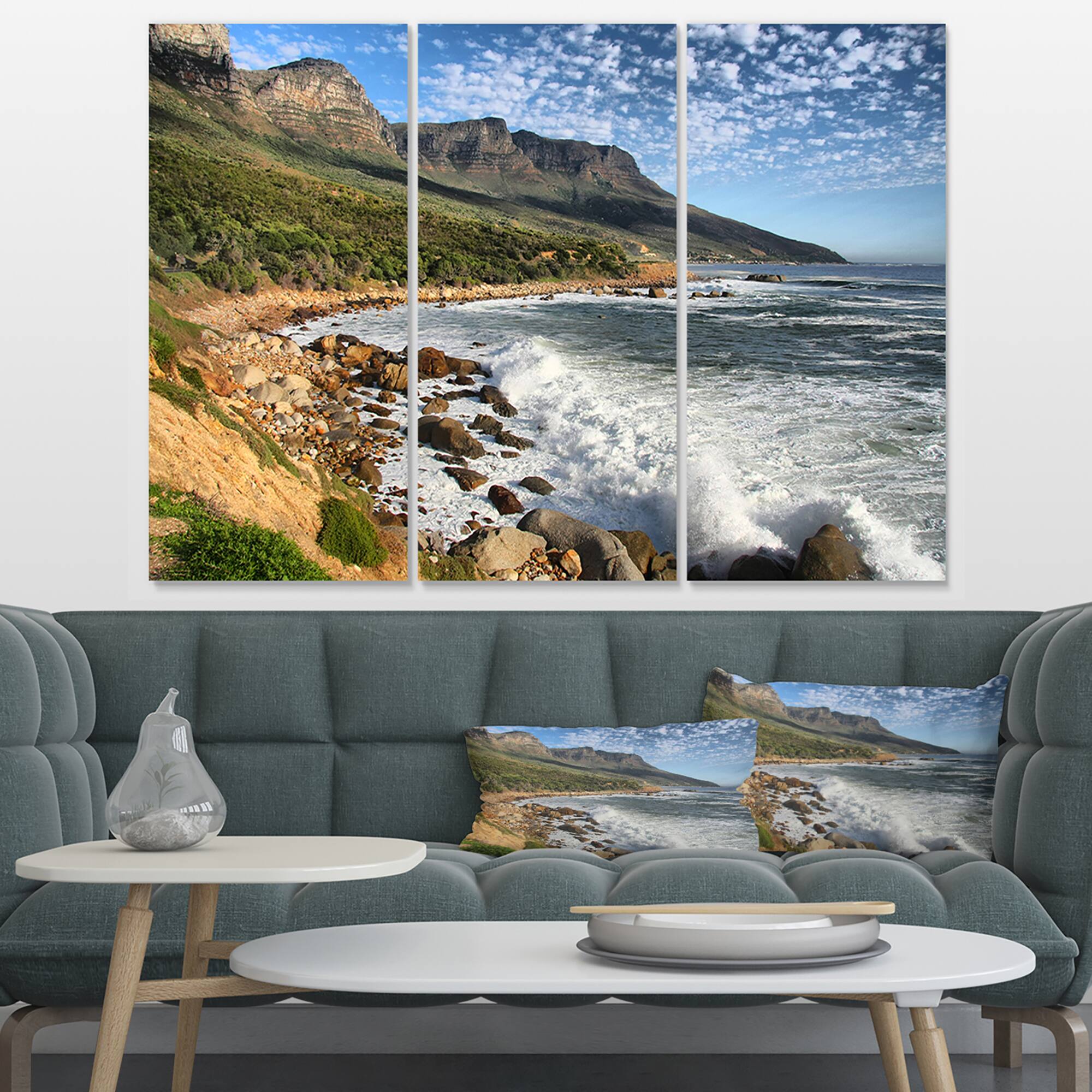 Designart - Beautiful South African Seashore