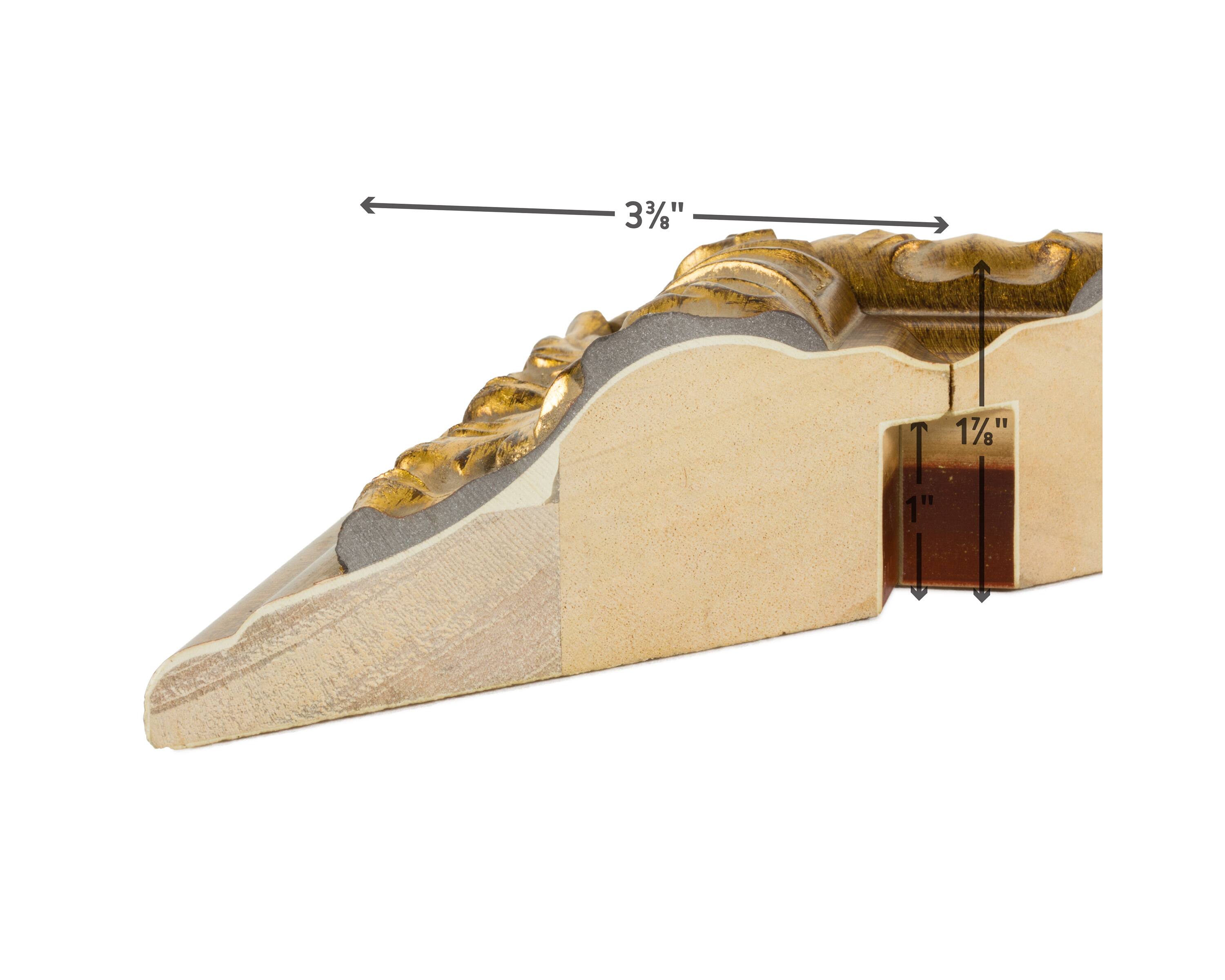 Craig Frames Barroco Antique Gold Picture Frame