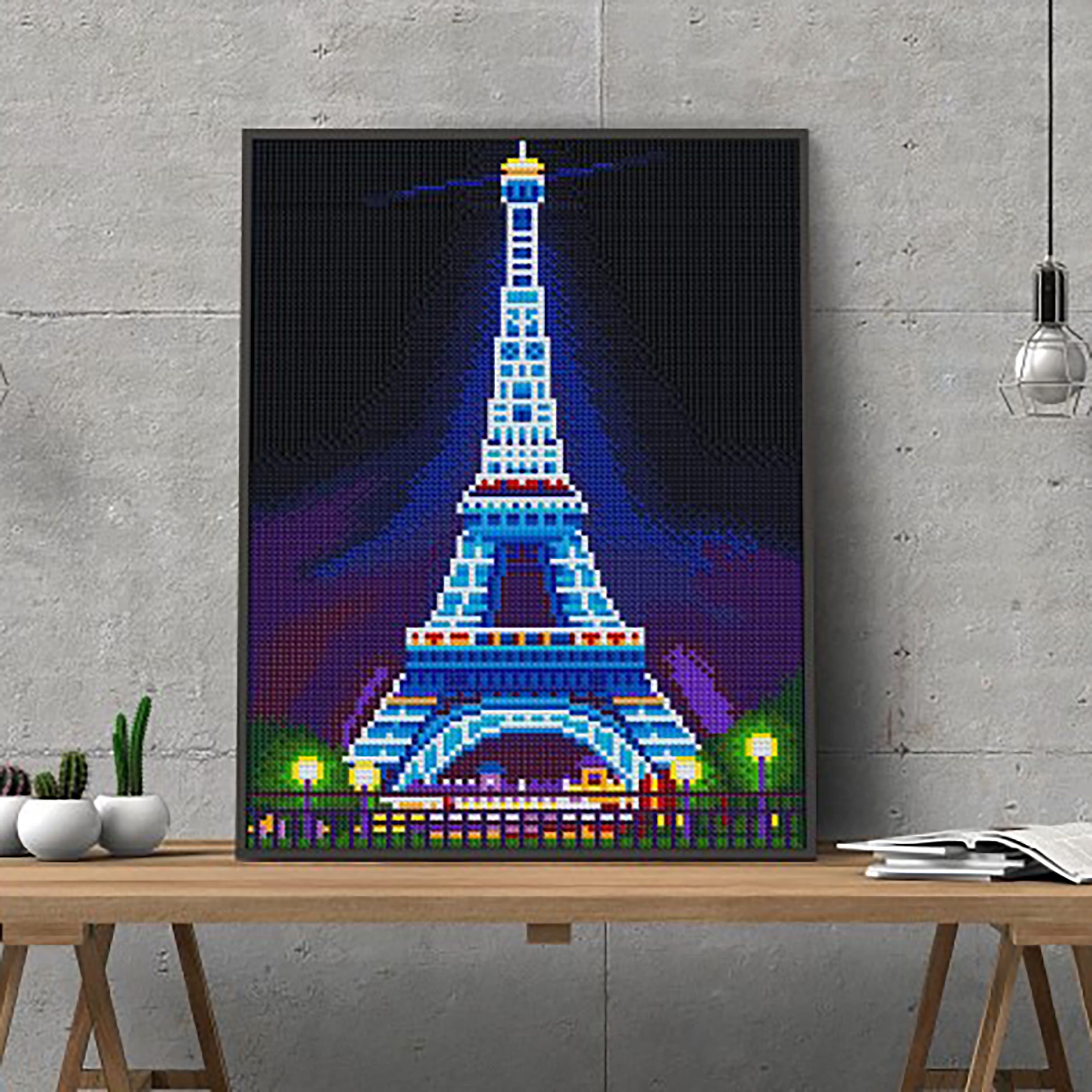 Sparkly Selections Eiffel Tower Glow in the Dark Diamond Art Kit